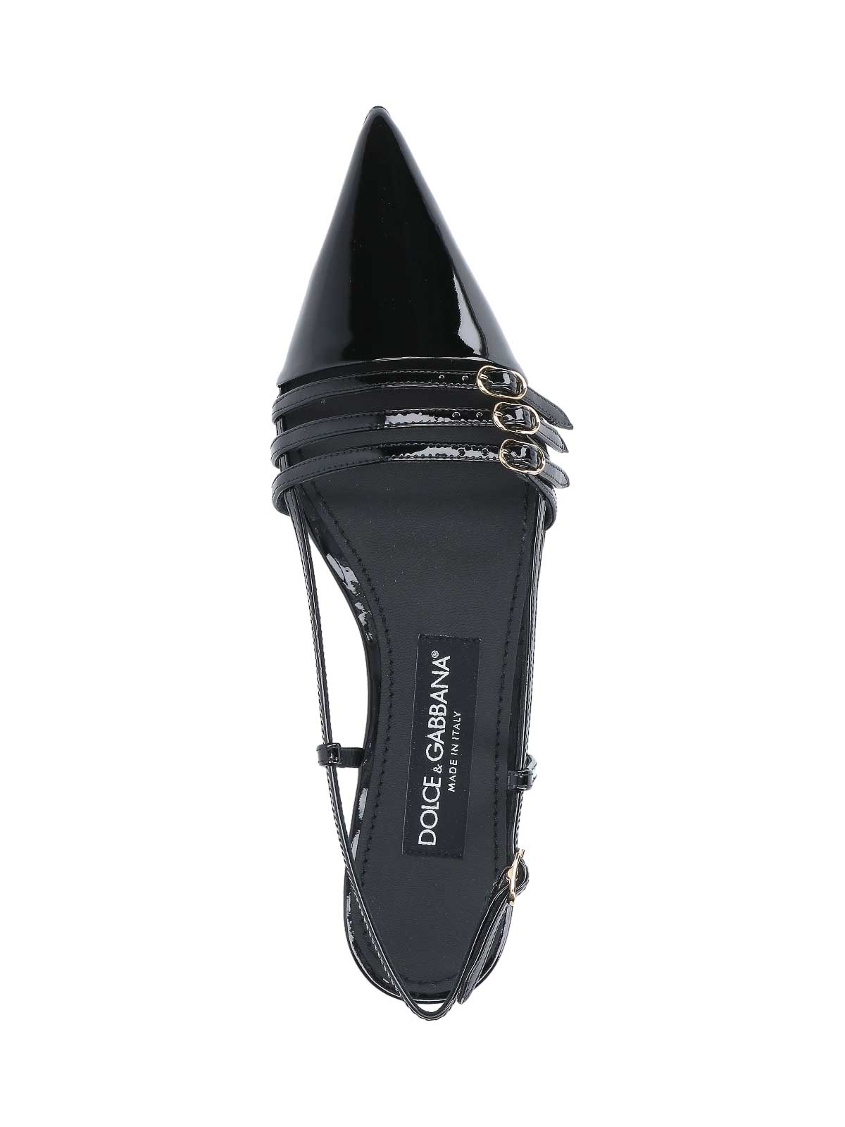 Shop Dolce & Gabbana Court Shoes In Black