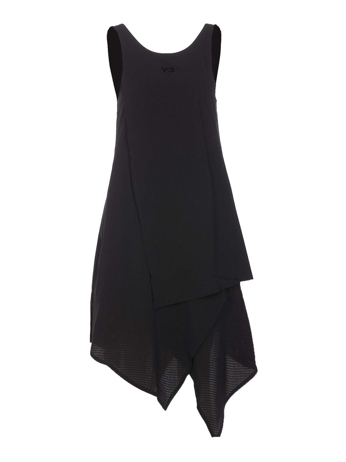 Shop Y-3 Vestido Midi - Negro In Black