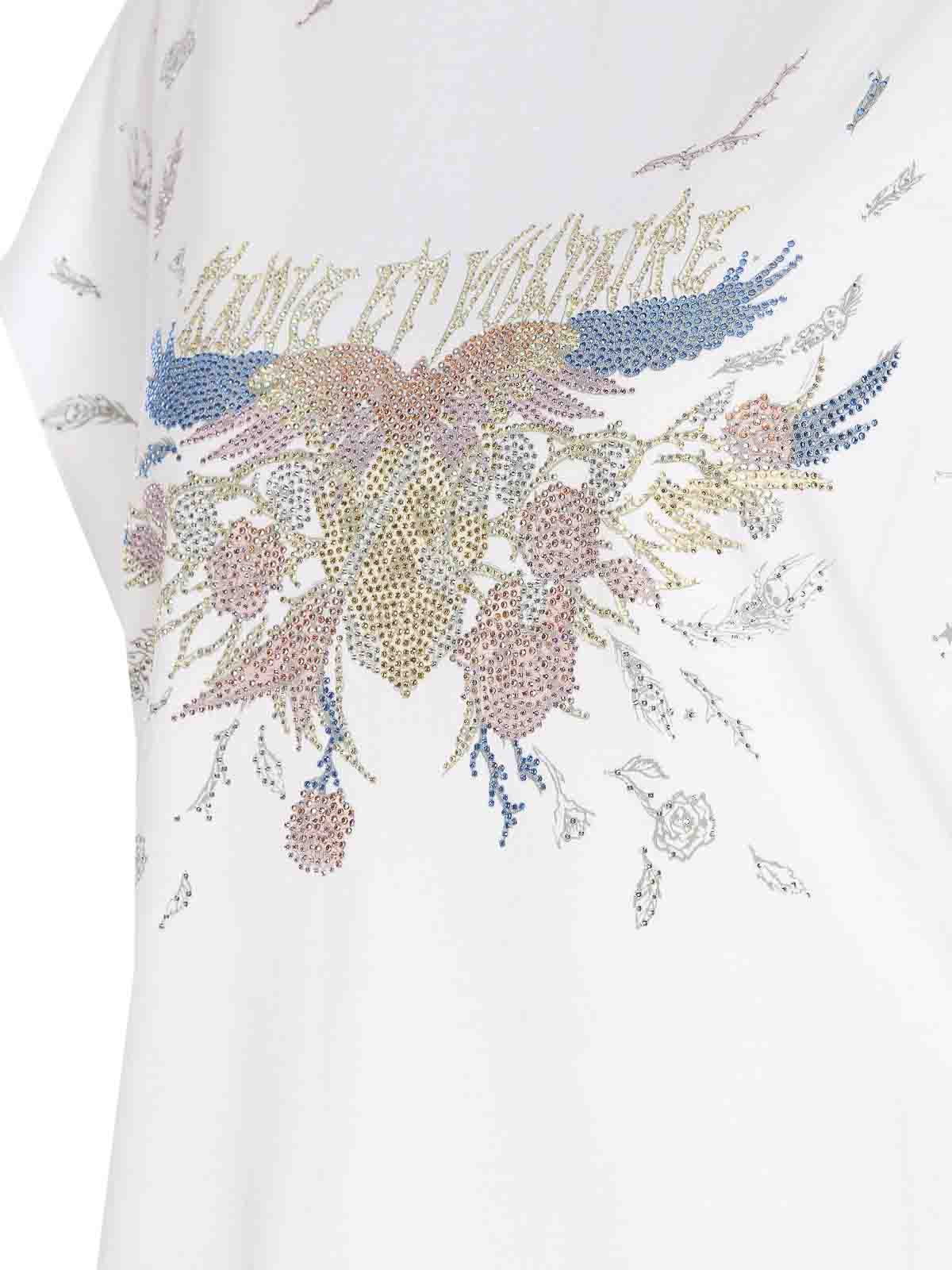 Shop Zadig & Voltaire Cecilia Concert T-shirt In White