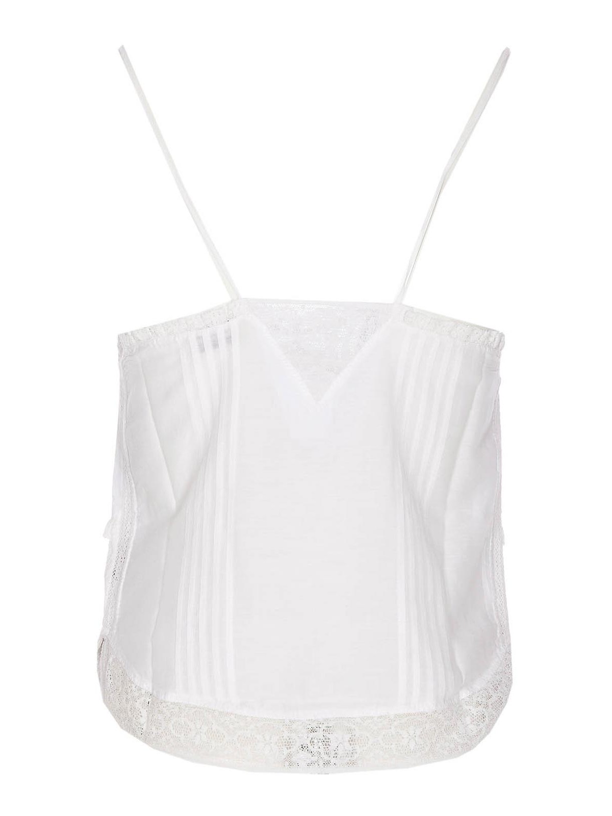 Shop Zadig & Voltaire Top - Blanco In White