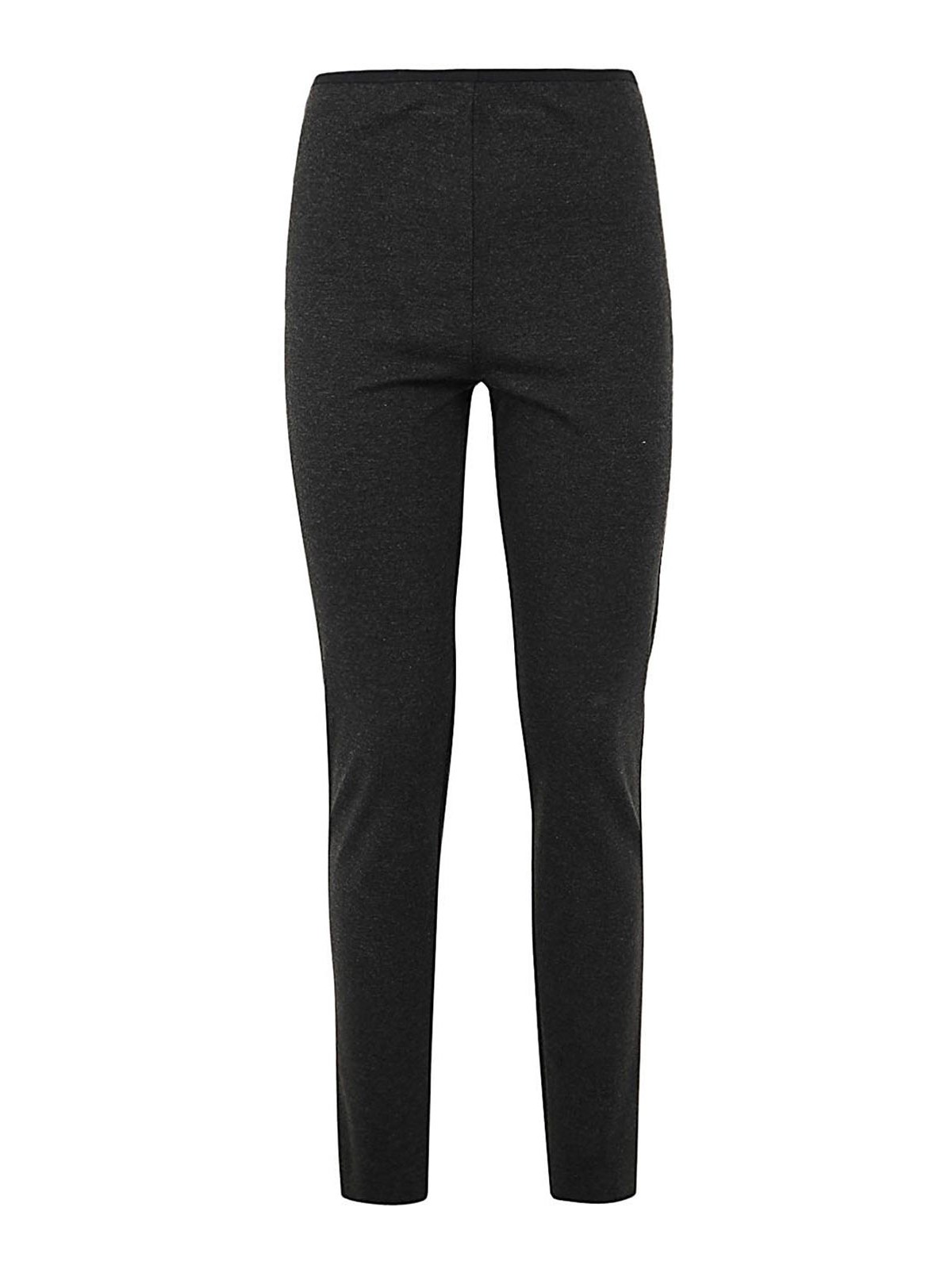 Kiltie Mike Side Zip Slim Trouser In Grey