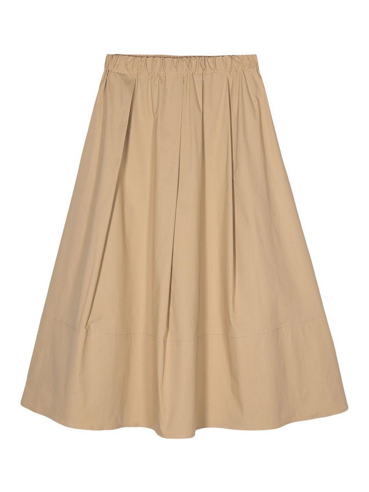 Antonelli Firenze Isotta Long Skirt In Brown
