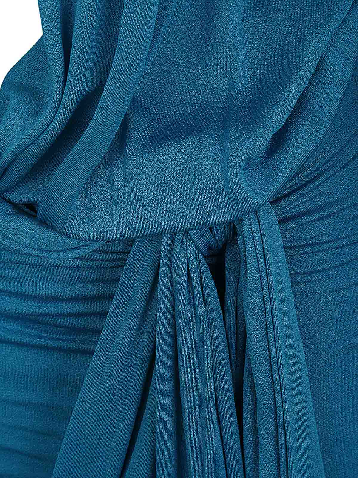 Shop Blumarine Vestido Corto - Azul In Blue