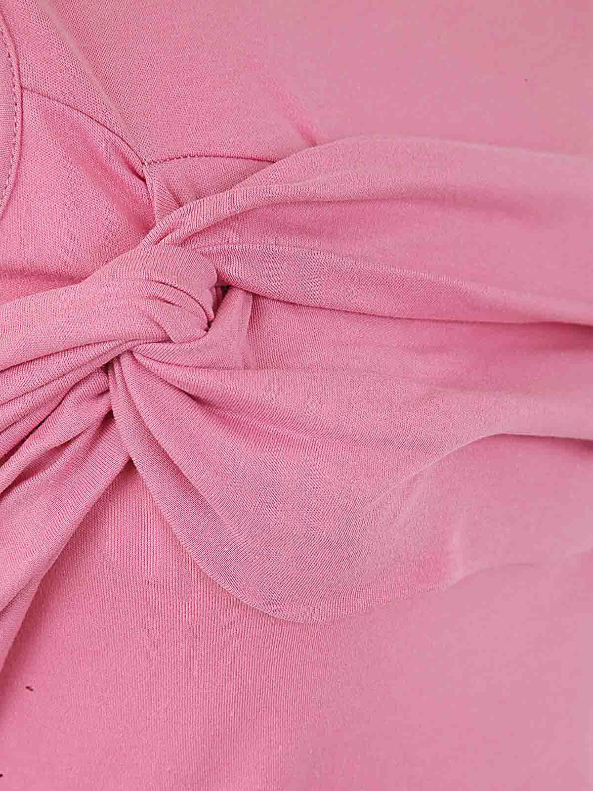 Shop Blumarine Cotton  T-shirt In Pink