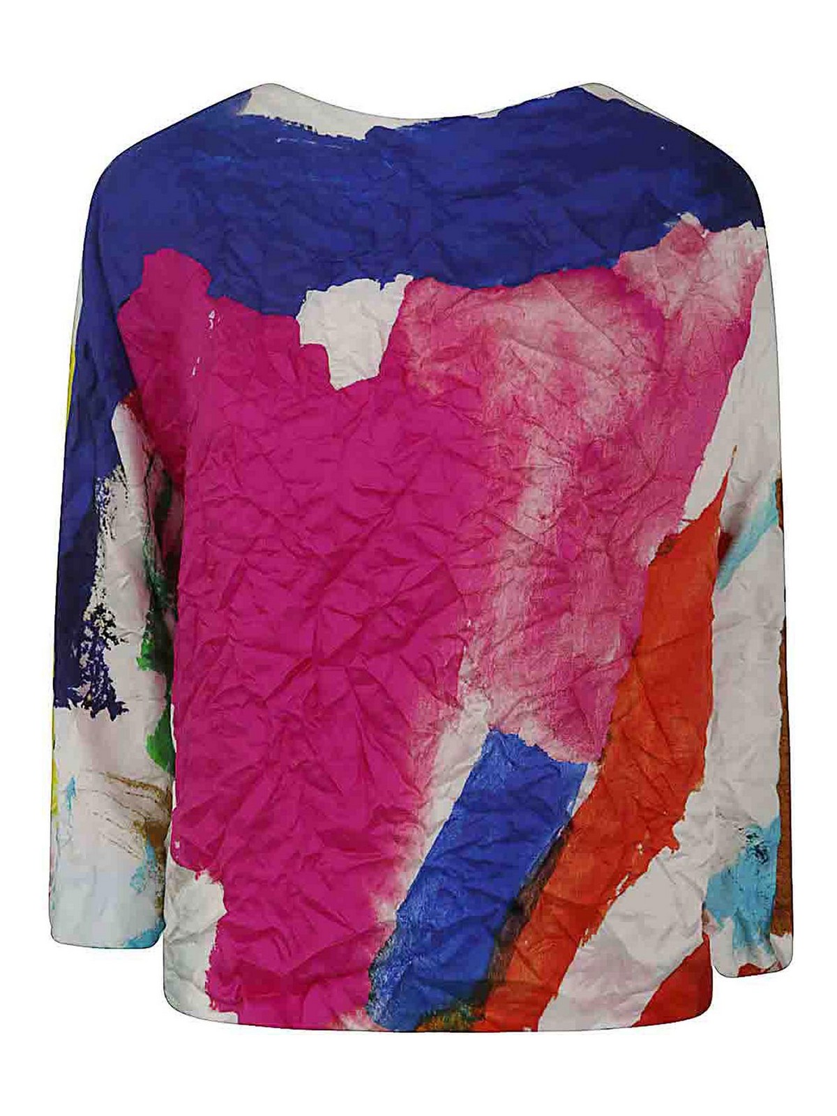 Shop Daniela Gregis Silk Shirt In Multicolour