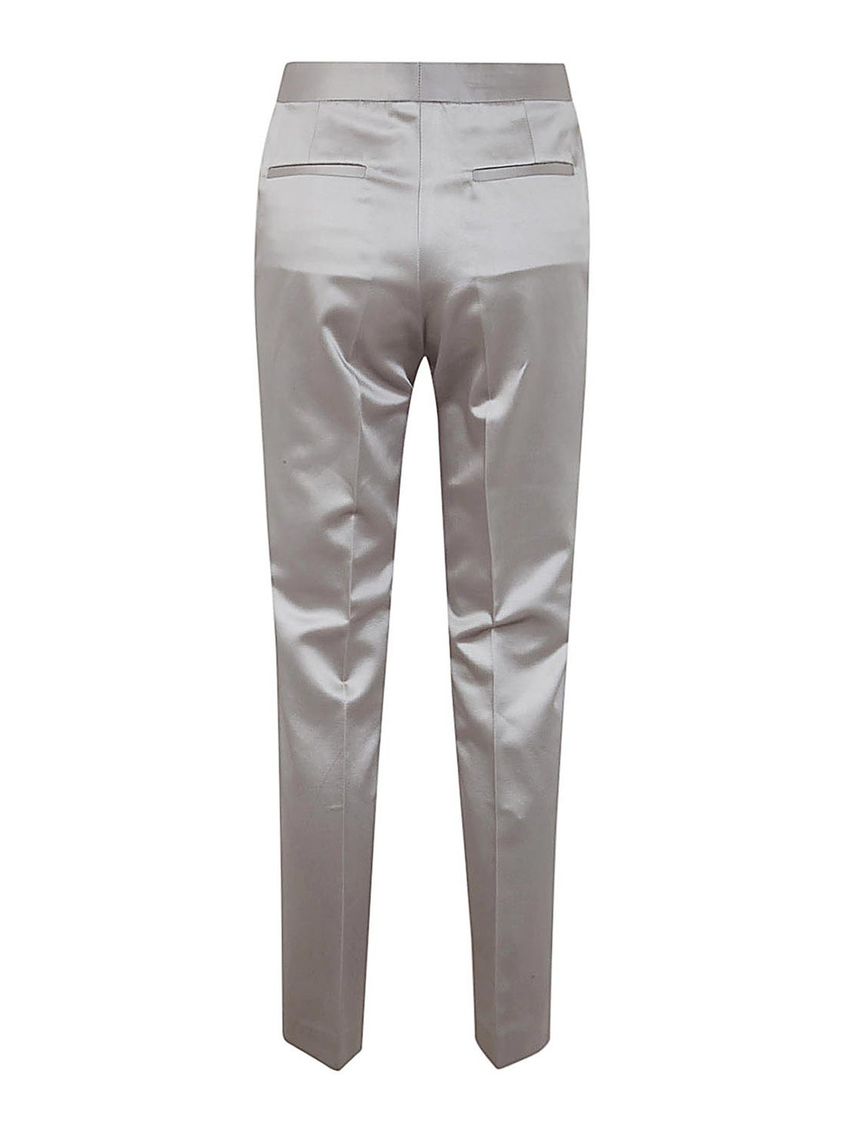 Shop Fabiana Filippi Regular Pants In Grey