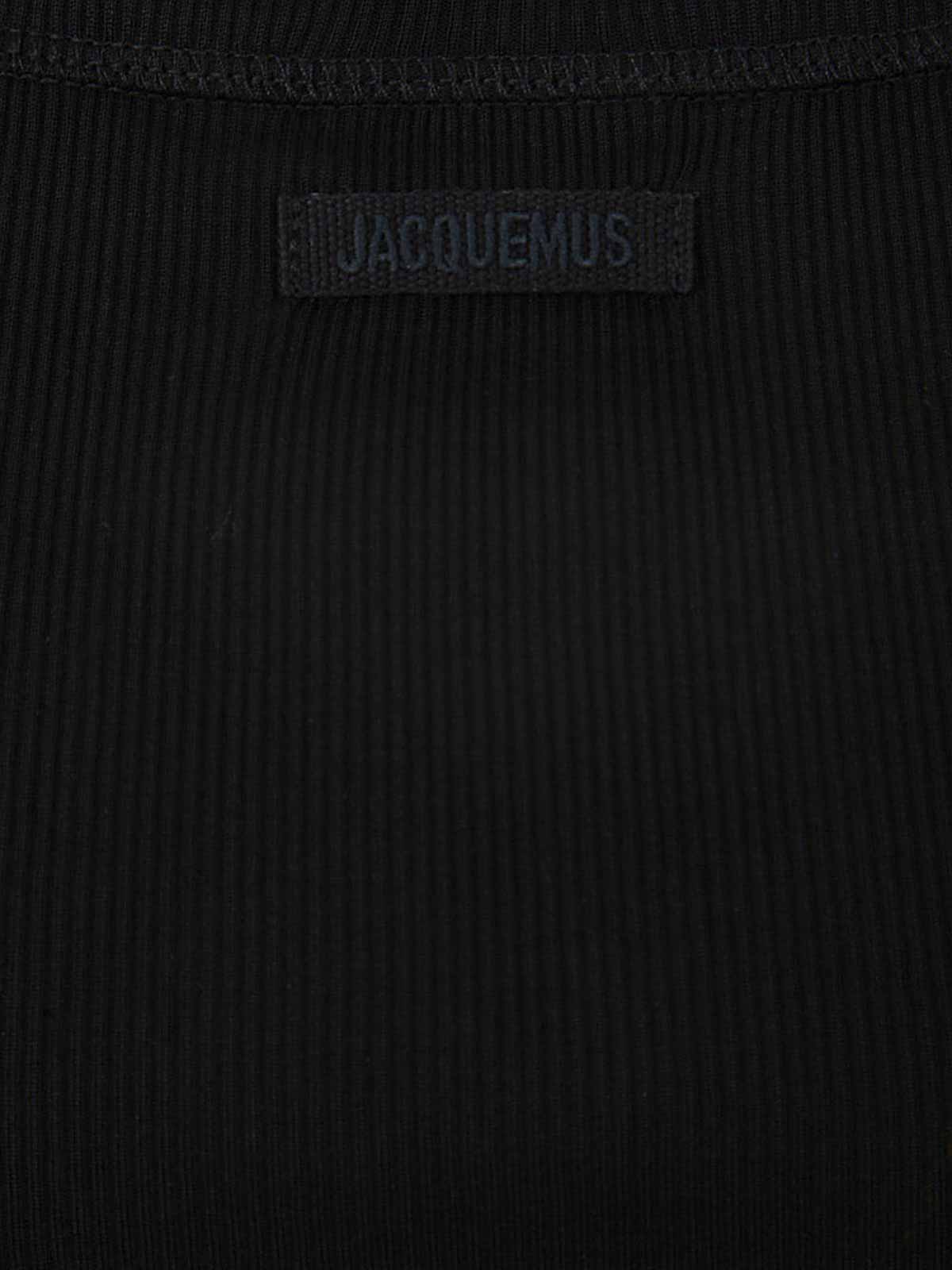Shop Jacquemus Top - Negro In Black