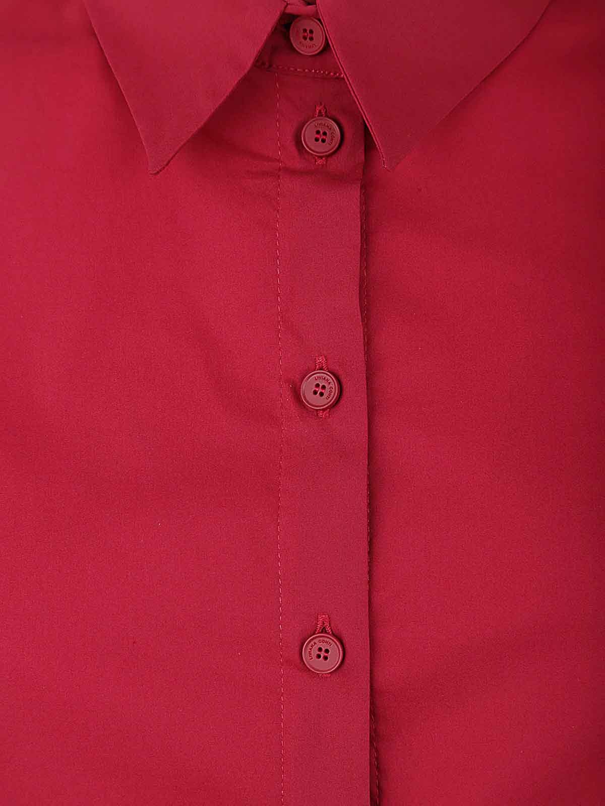 Shop Liviana Conti Cotton Shirt In Pink