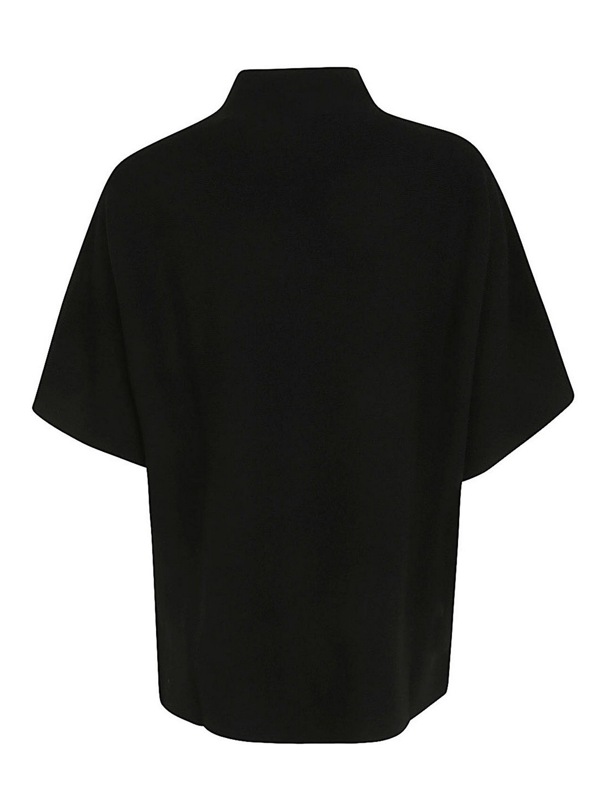 Shop Liviana Conti 3/4 Sleeves Sweater In Black