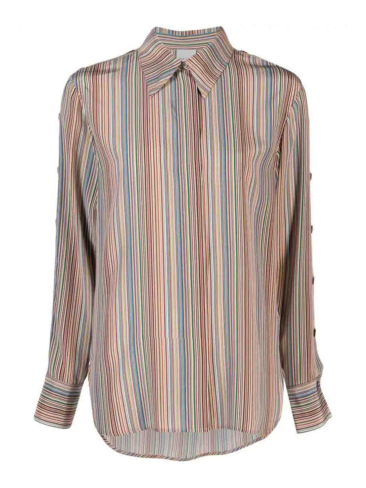 Shop Paul Smith Classic Shirt In Multicolour
