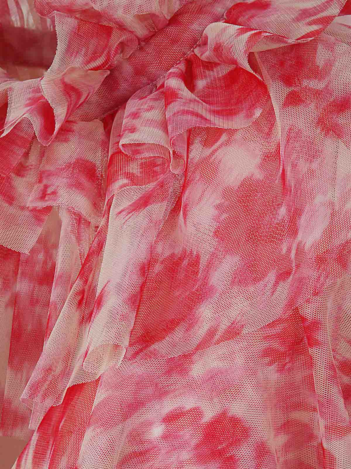 Shop Philosophy Di Lorenzo Serafini Long Sleeves Printed Sweater In Pink