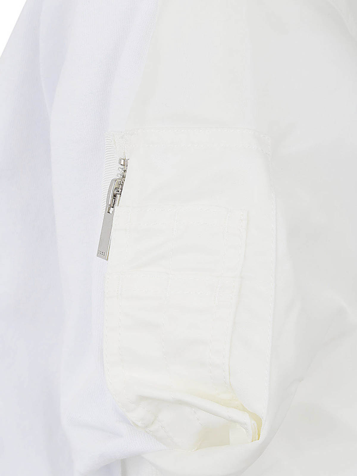 Shop Sacai Camiseta - Blanco In White