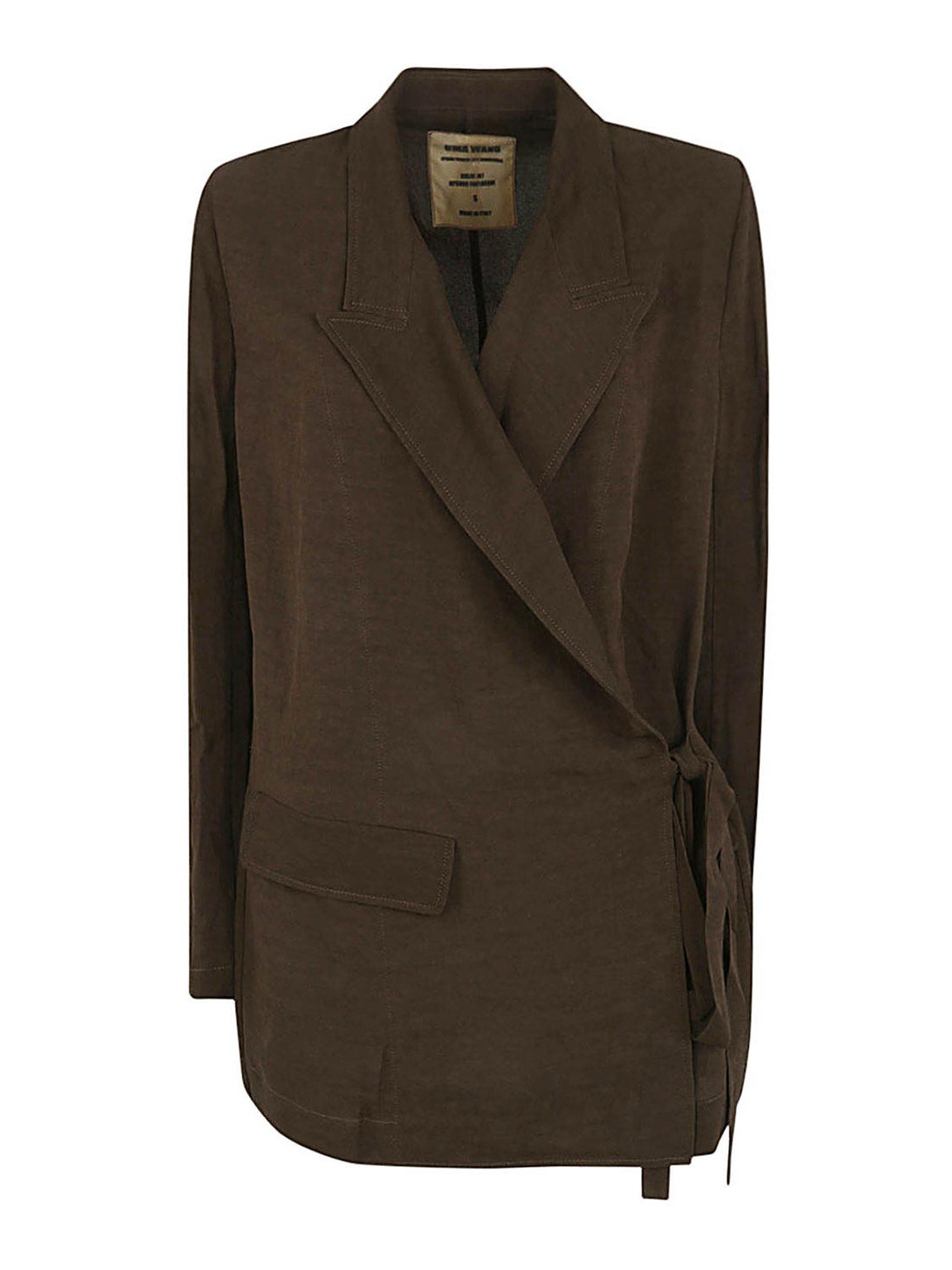 Shop Uma Wang Khloe Jacket In Brown