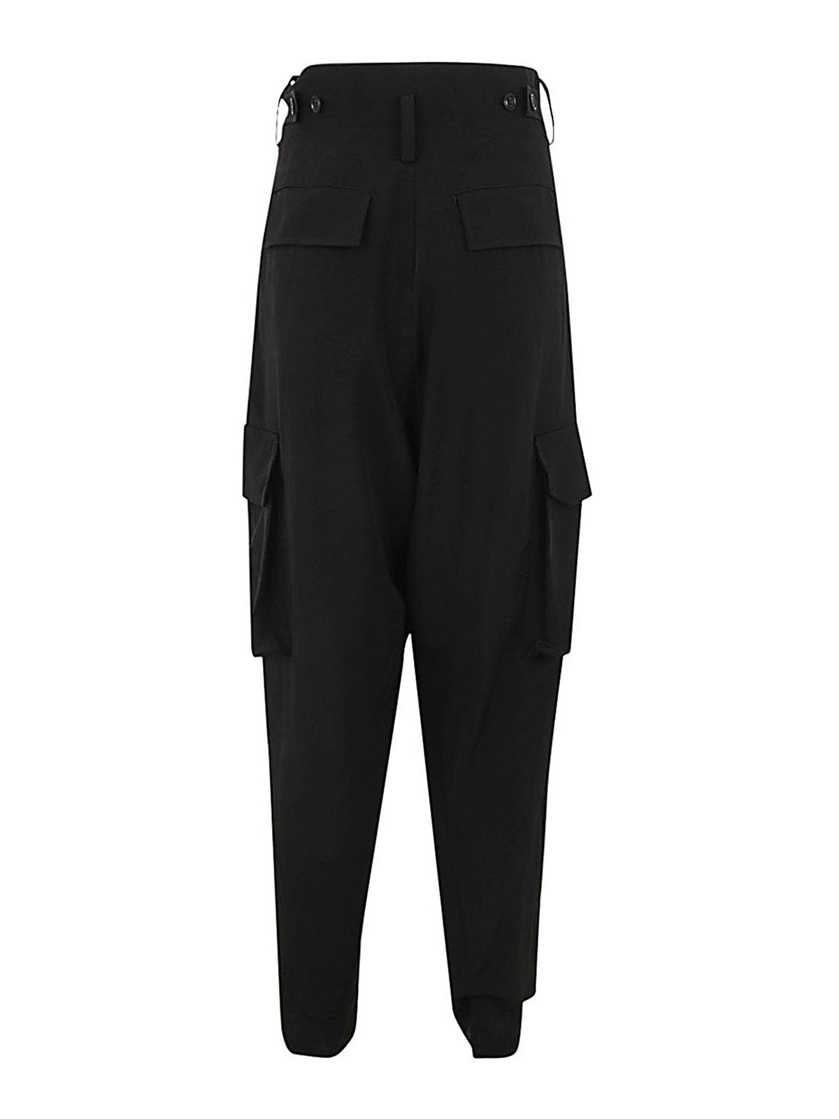 Shop Y's U-cargo Pants In Black