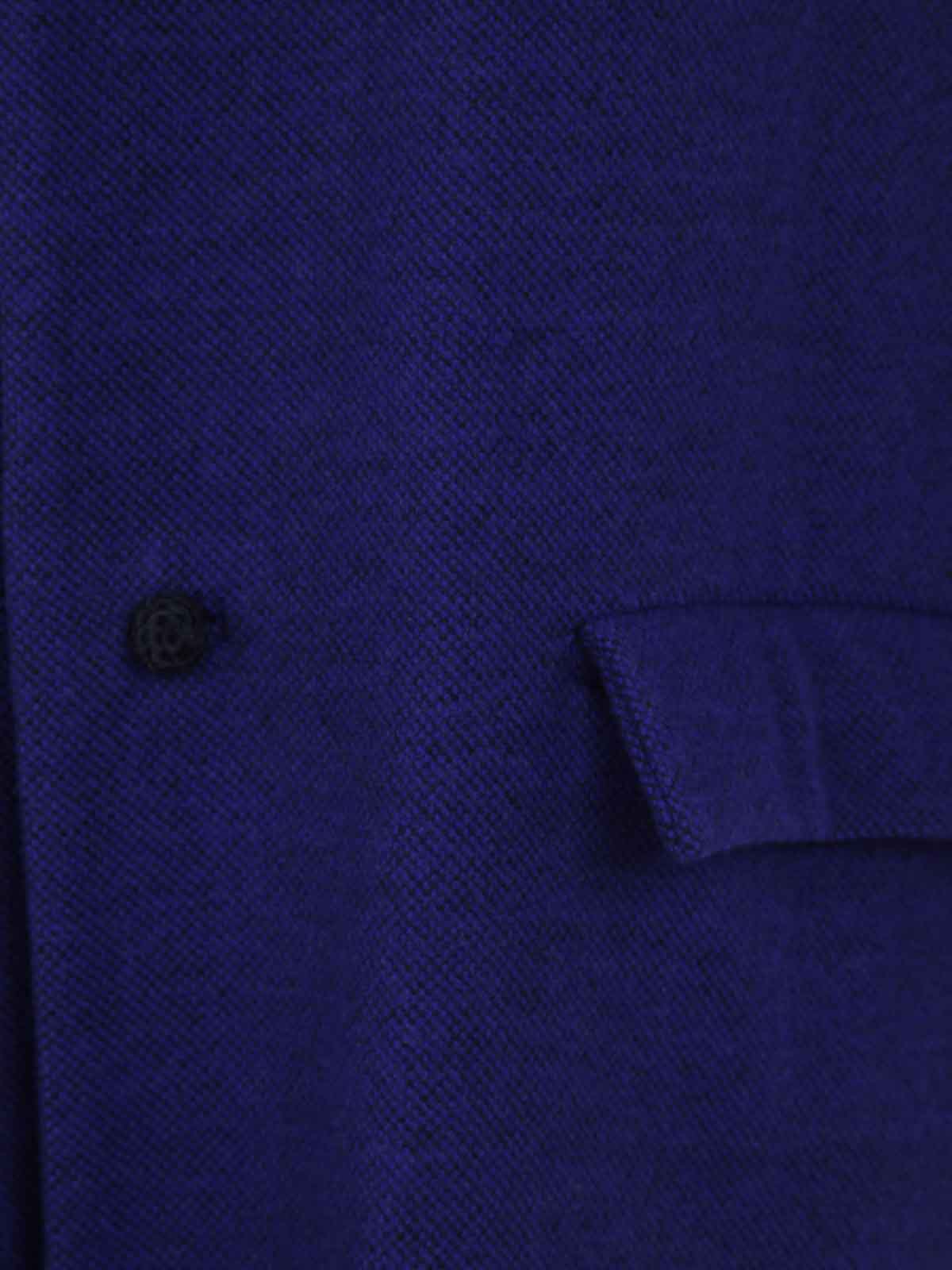 Shop Daniela Gregis Oversized Double Coat In Blue