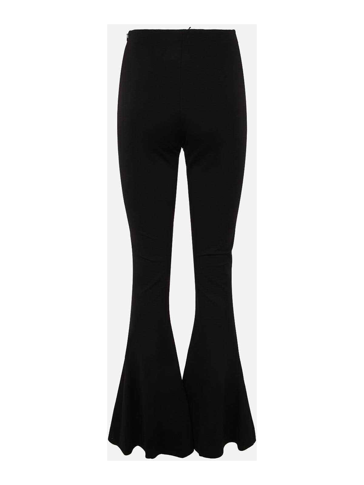 Shop Liviana Conti Flared Trousers In Black