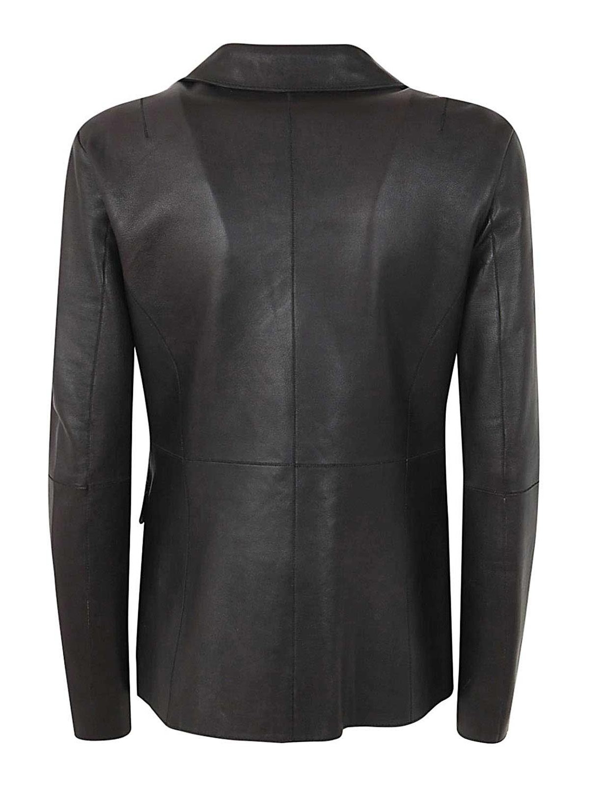 Shop The Jack Leathers Lucy Blazer In Black