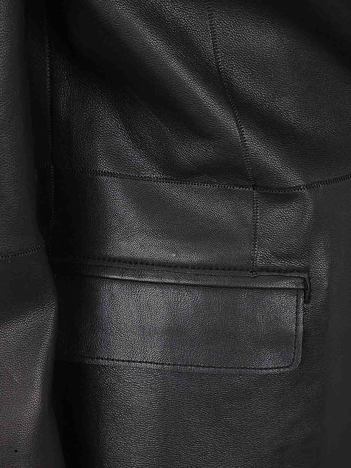 Shop The Jack Leathers Blazer - Negro In Black