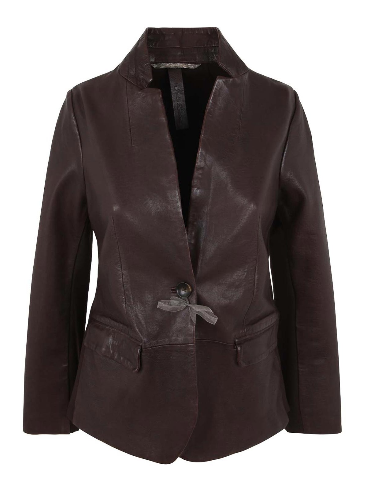 The Jack Leathers Manhattan Jacket In Brown