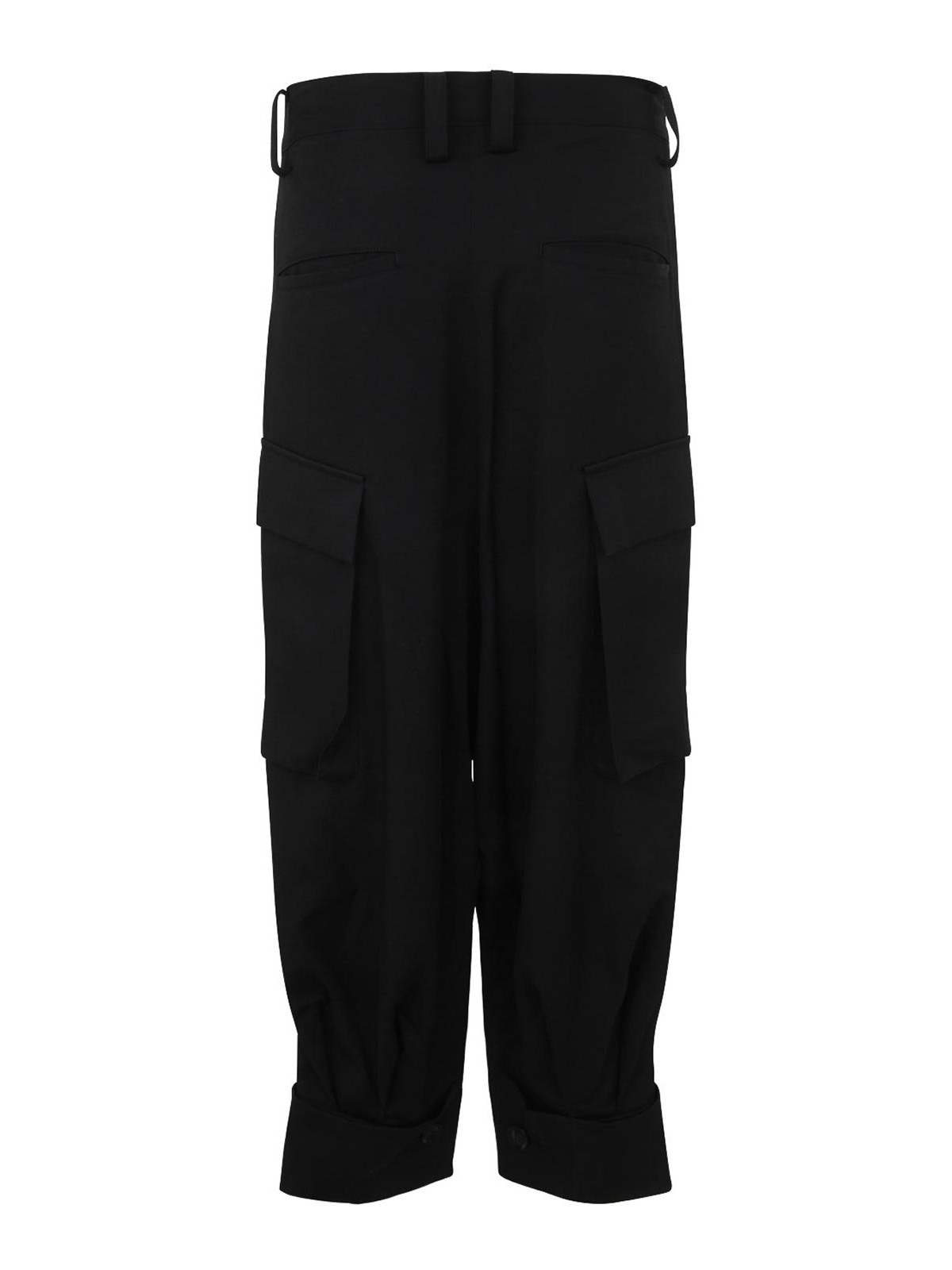 Shop Y's Cargo Trousers In Black
