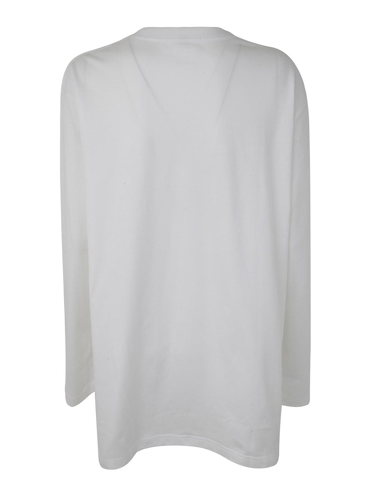 Shop Y's Cotton T-shirt In White