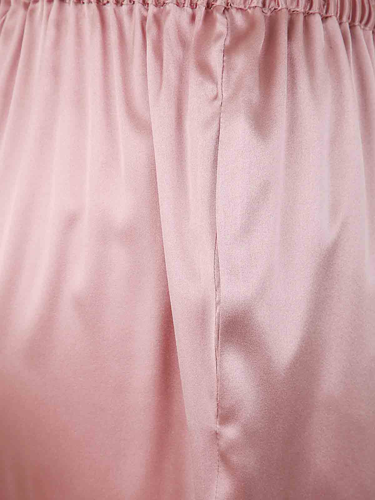 Shop Gianluca Capannolo Mila Elastic Waist Pant In Pink