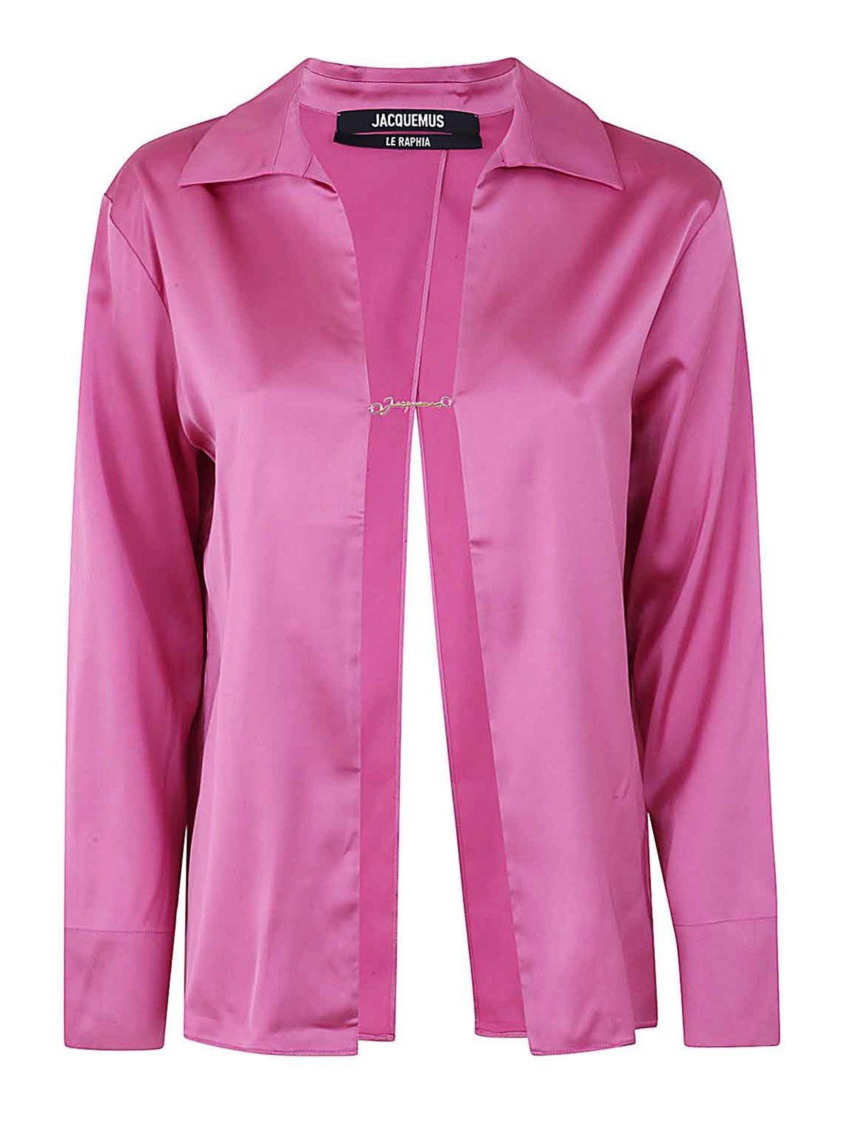 Shop Jacquemus Camisa - La Chemise Notte In Pink