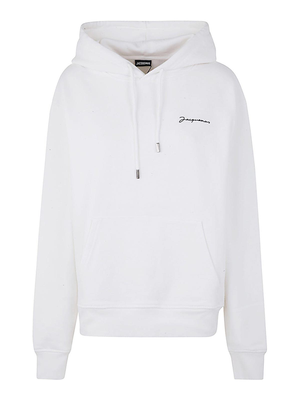 Shop Jacquemus Le Sweatshirt Brode Sweatshirt In White