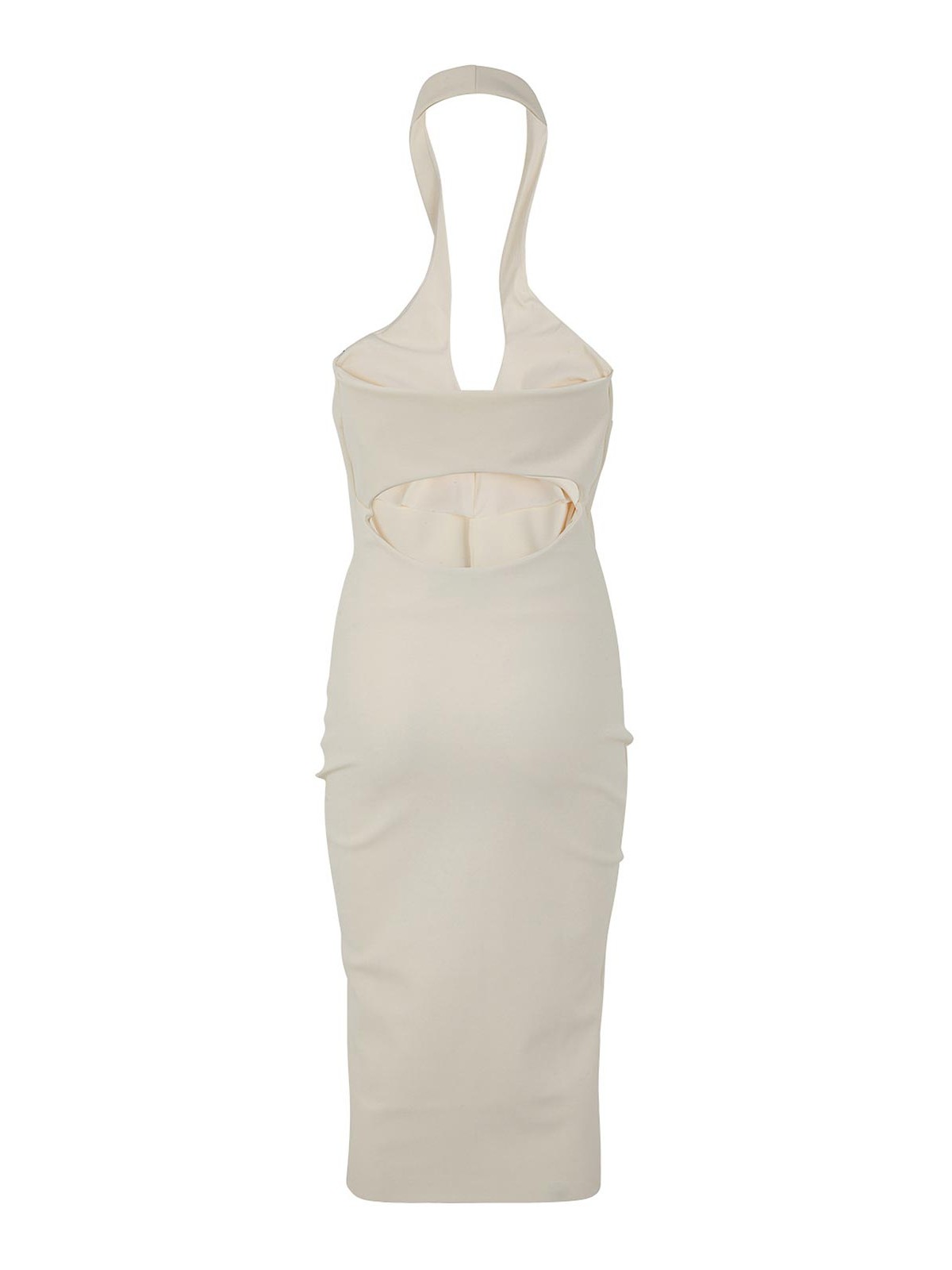 Shop Chiara Boni La Petite Robe Mansur Sleeveless Dress In Nude & Neutrals