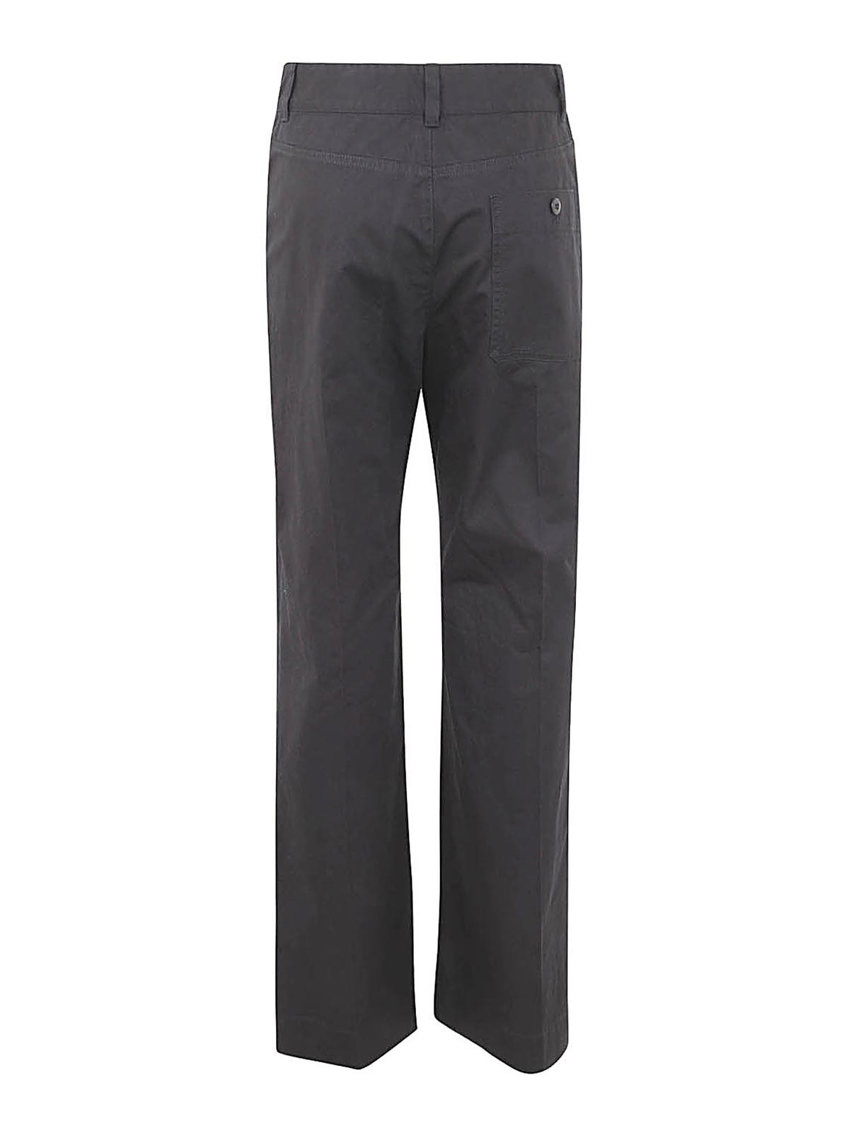 Shop Lemaire Chino Pants In Black