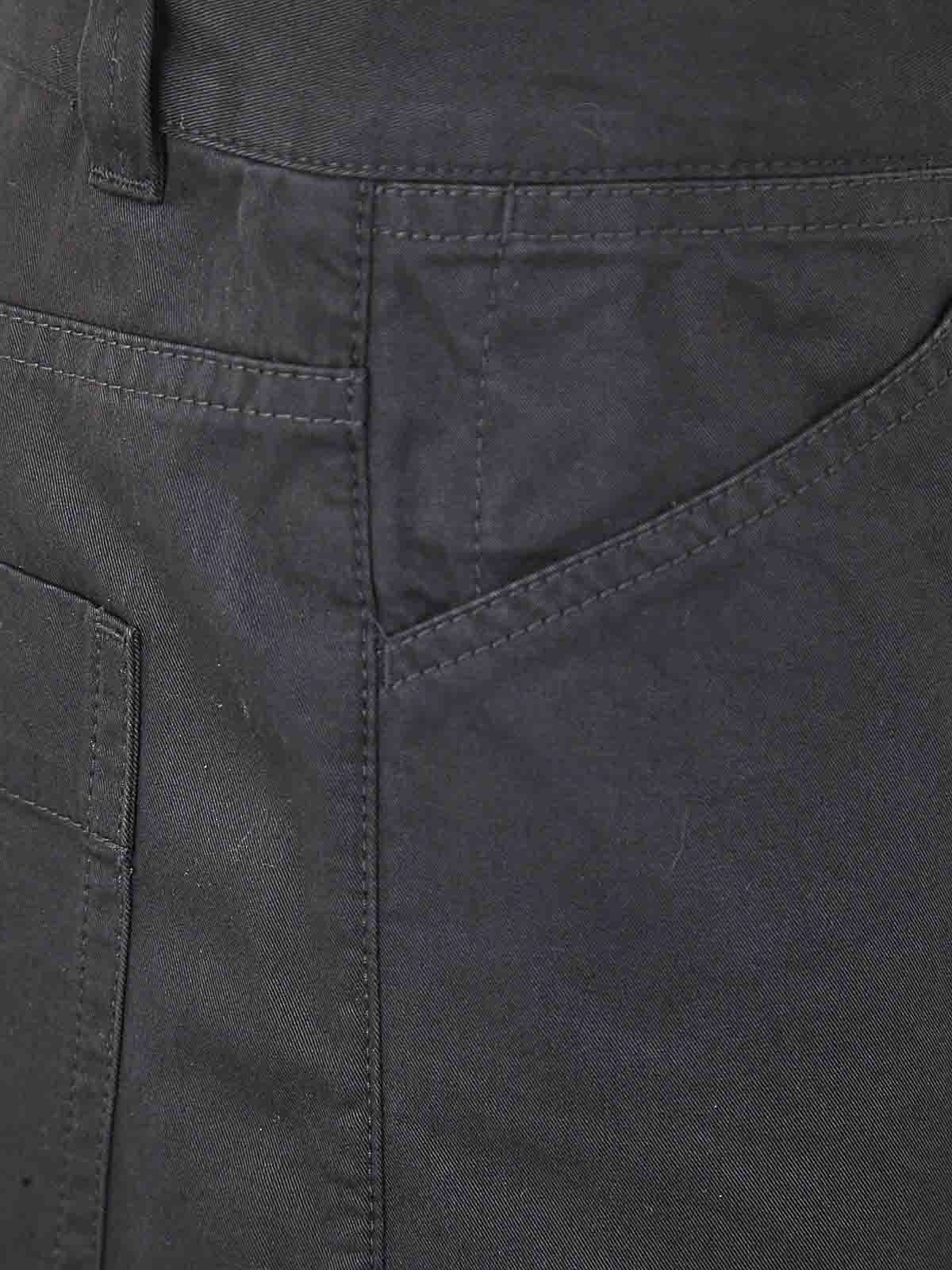 Shop Lemaire Chino Pants In Black