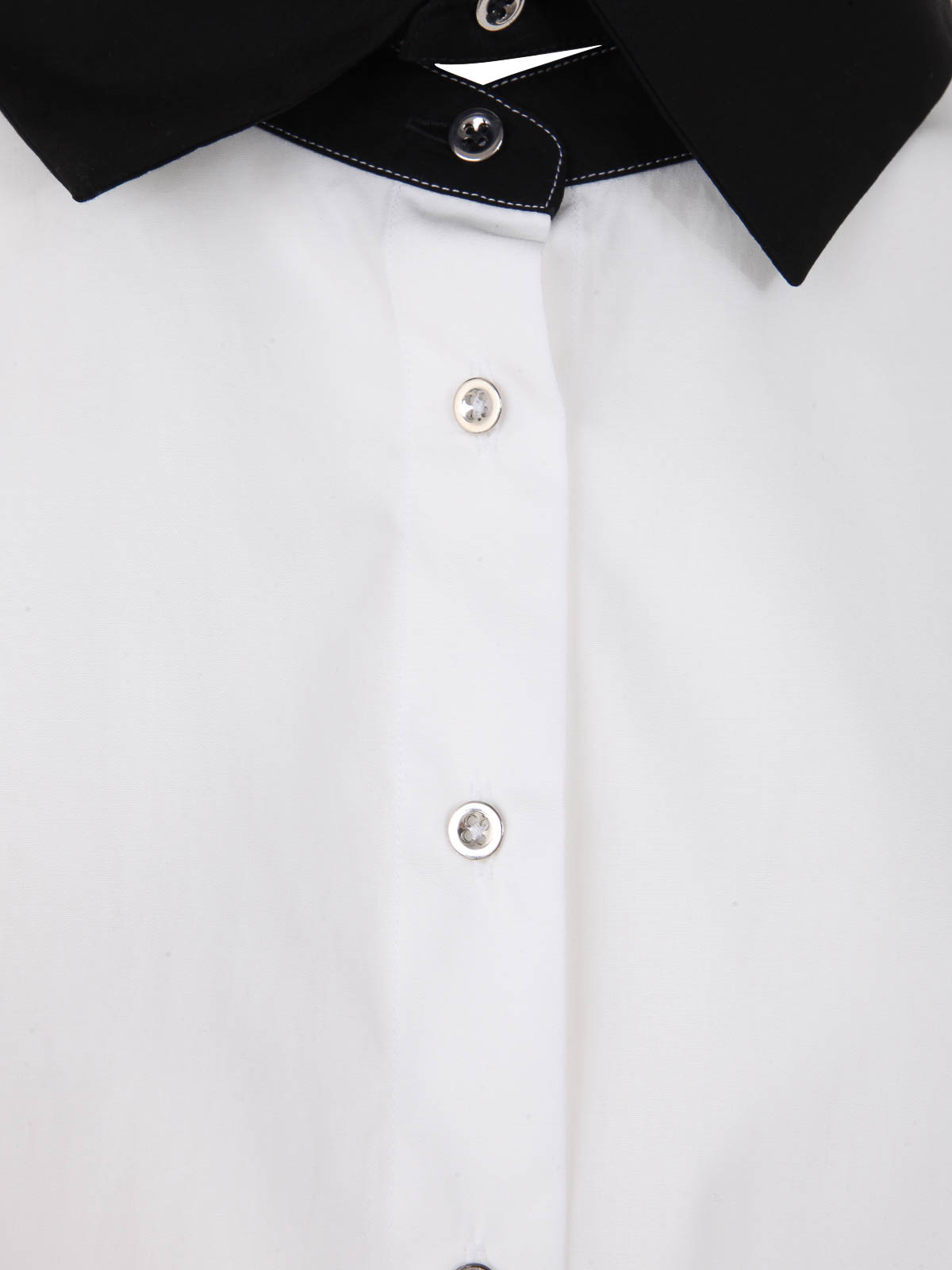 Shop Marques' Almeida Cuffed Shirt In Black