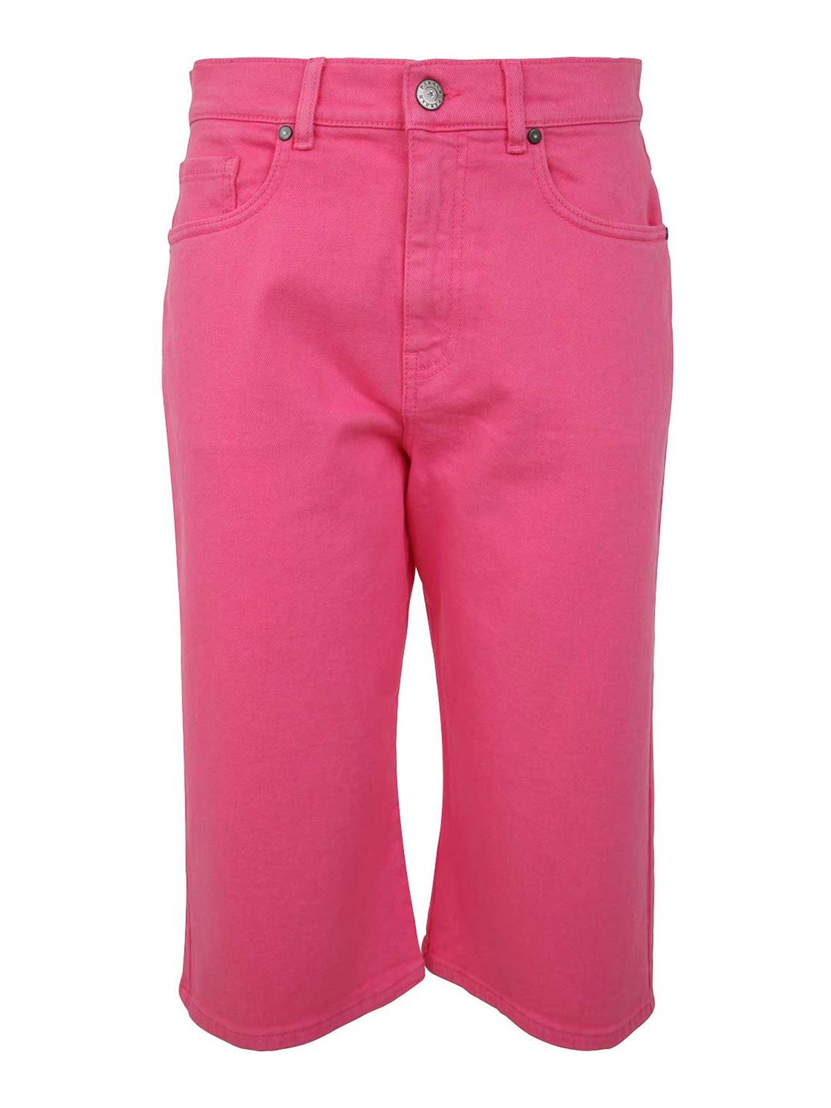 P.a.r.o.s.h Drill Cotton Trousers In Pink