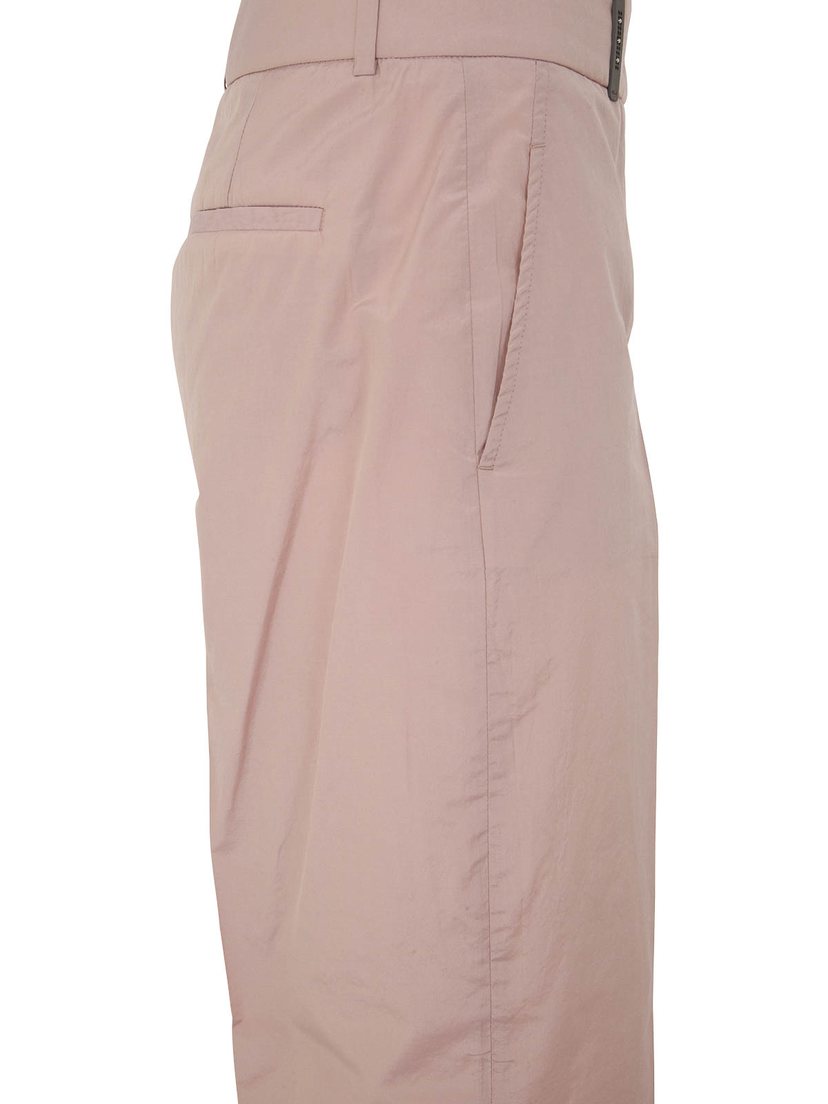 Shop Peserico Popeline Regular Trousers In Pink