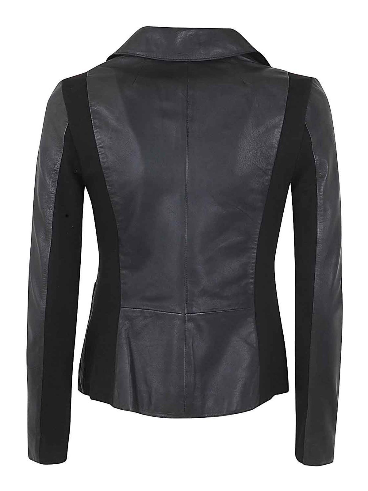 Shop The Jackie Leathers Blair Jacket In Black