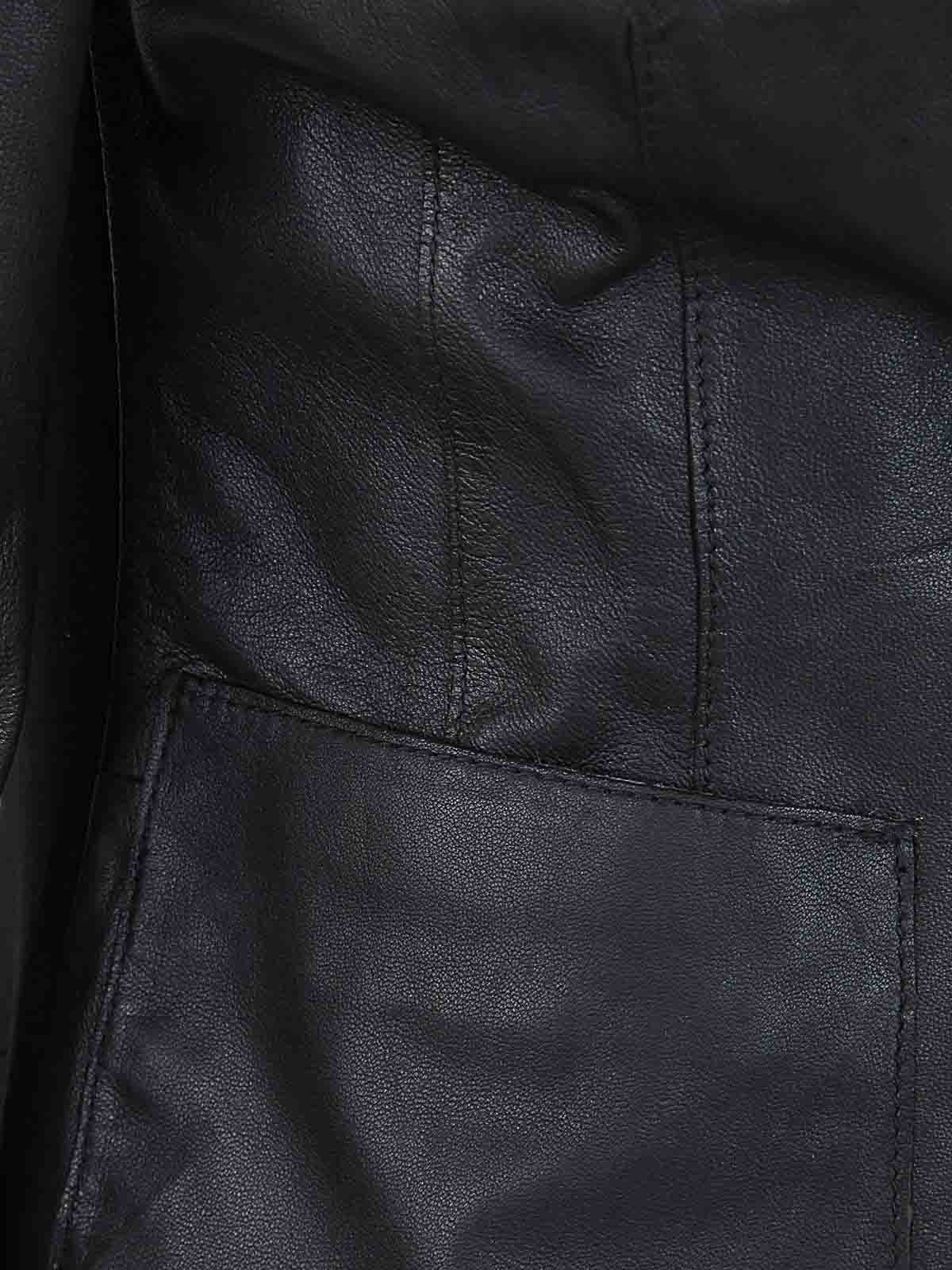 Shop The Jackie Leathers Blair Jacket In Black