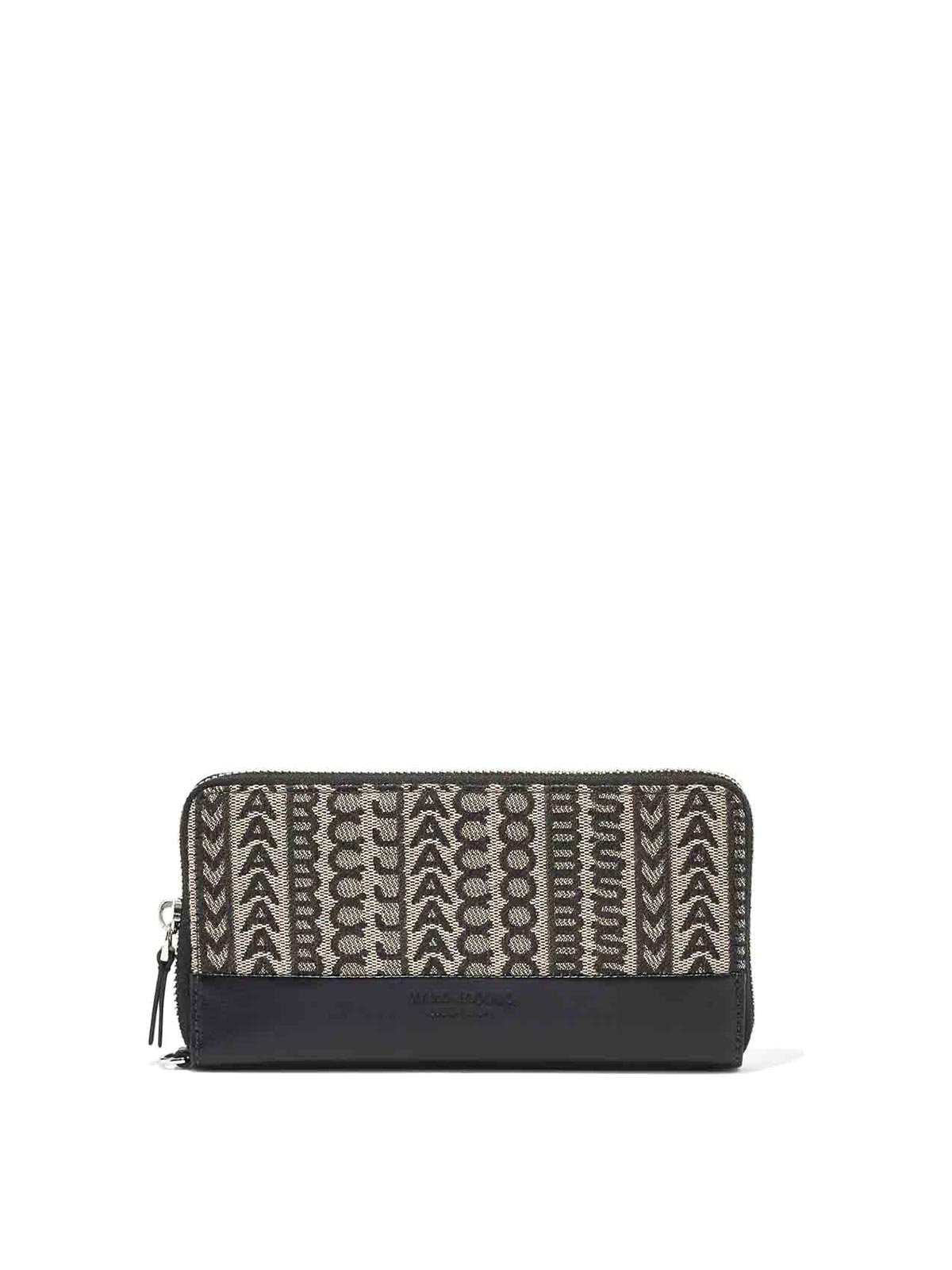 Marc Jacobs The Continental Wristlet In Black