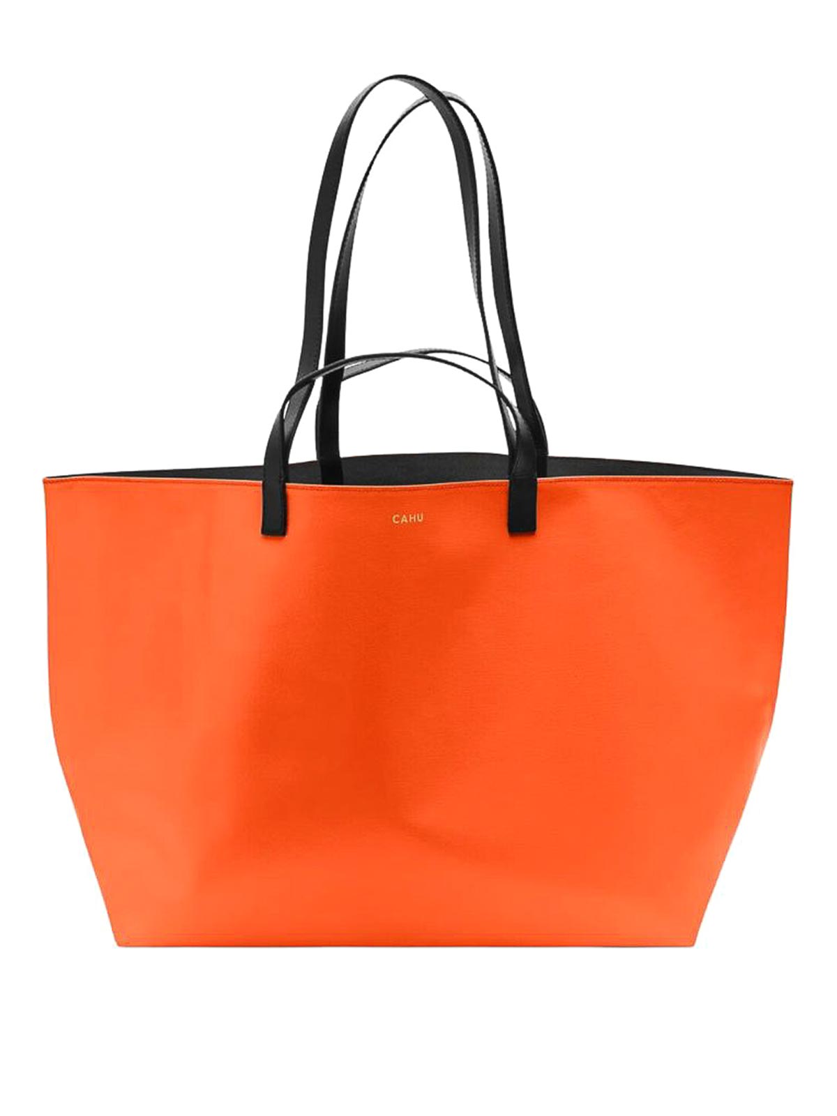 Shop Cahu Tote Bag In Orange
