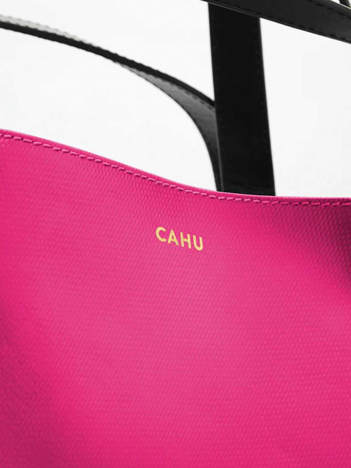 Shop Cahu Tote Bag In Pink