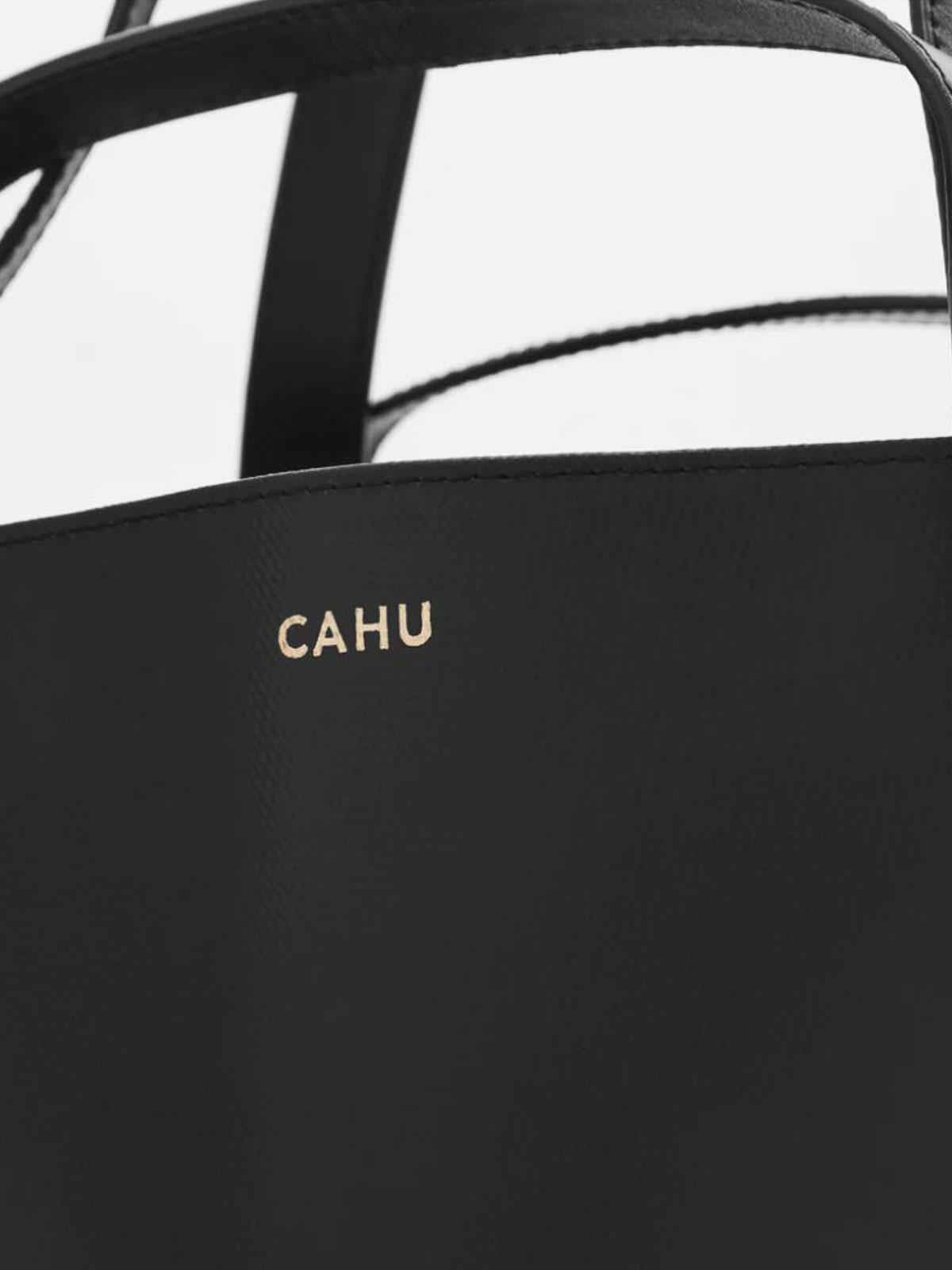 Shop Cahu Tote Bag In Black
