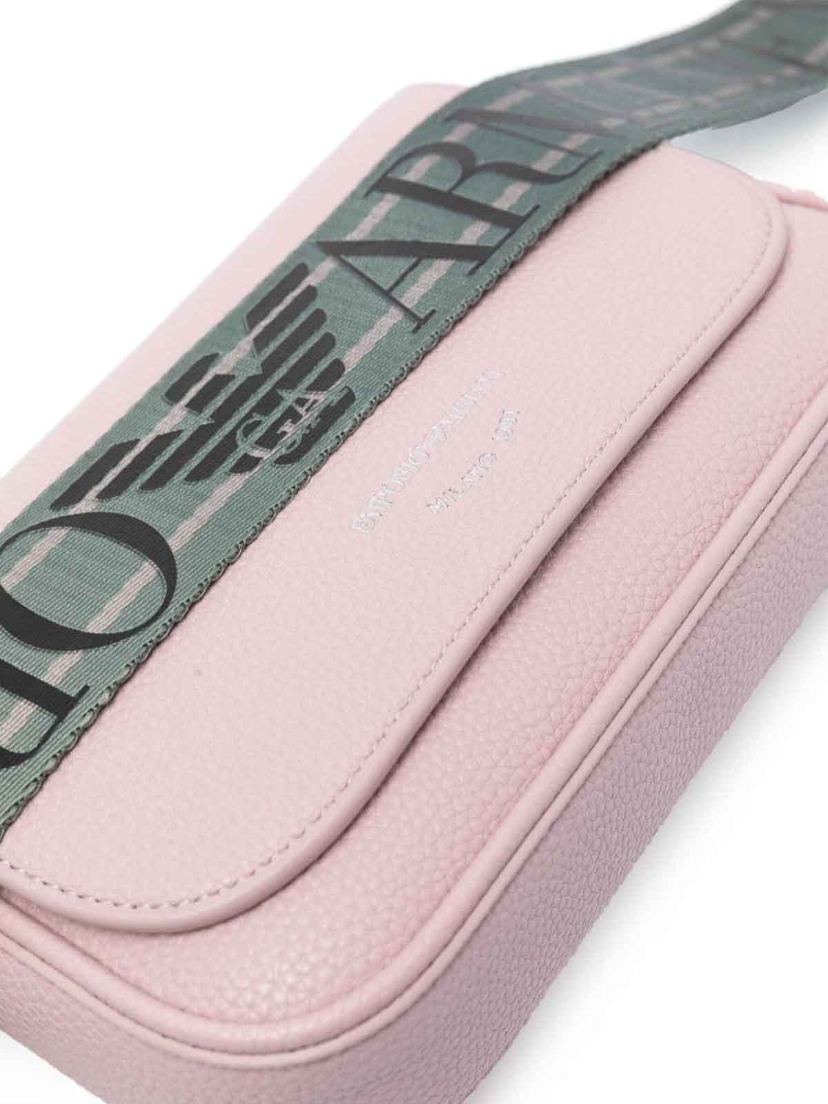Shop Emporio Armani Crossbody Bag In Pink