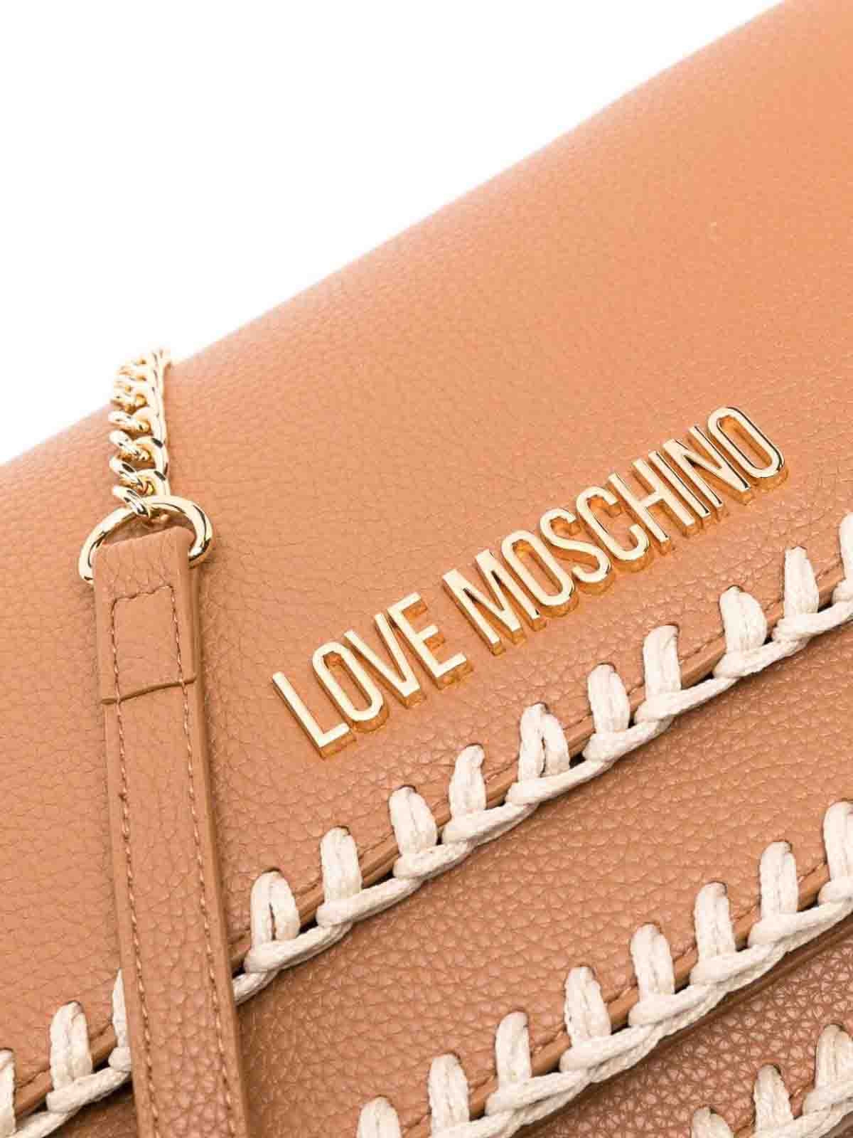 Shop Love Moschino Bolsa Bandolera - Marrón In Brown