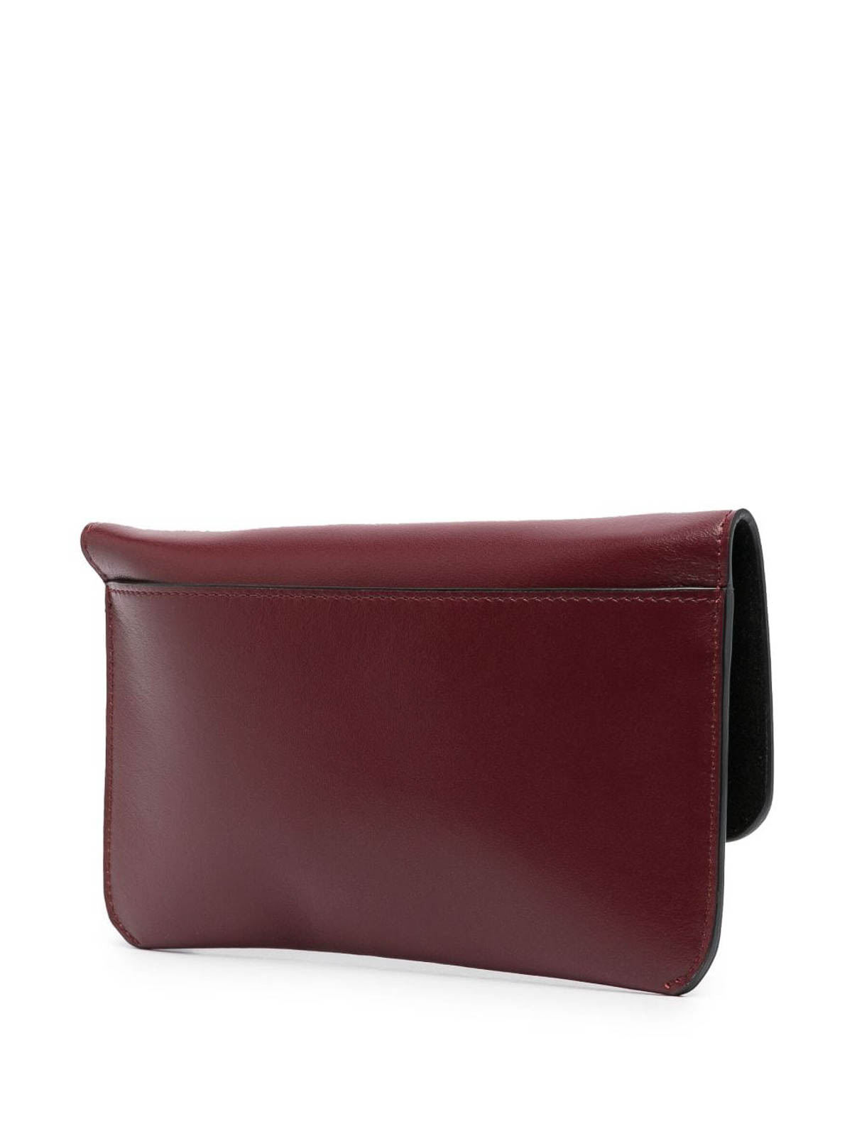 Shop Jw Anderson Chain Phone Pouch In Red