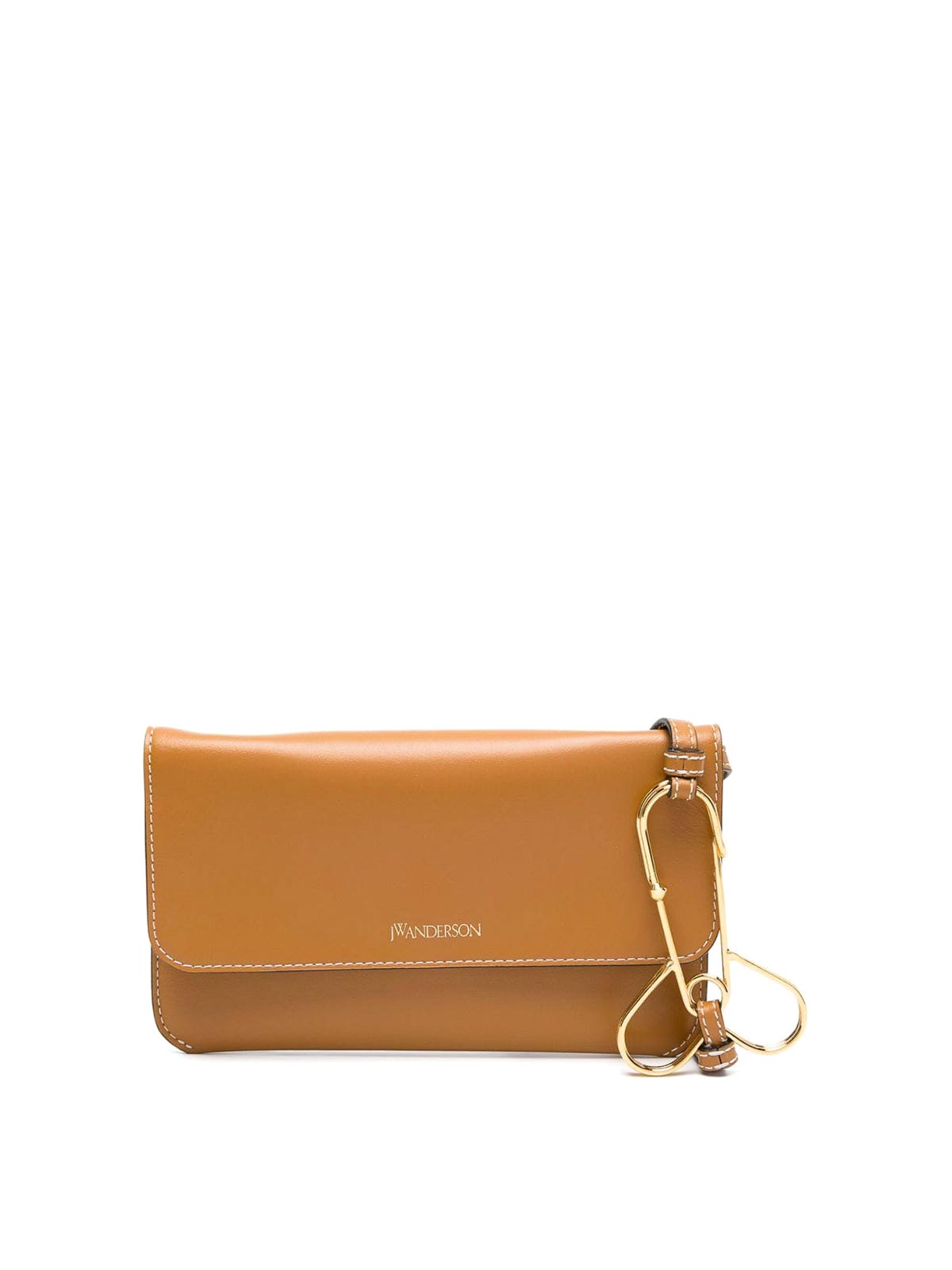 Jw Anderson Chain Phone Pouch In Red