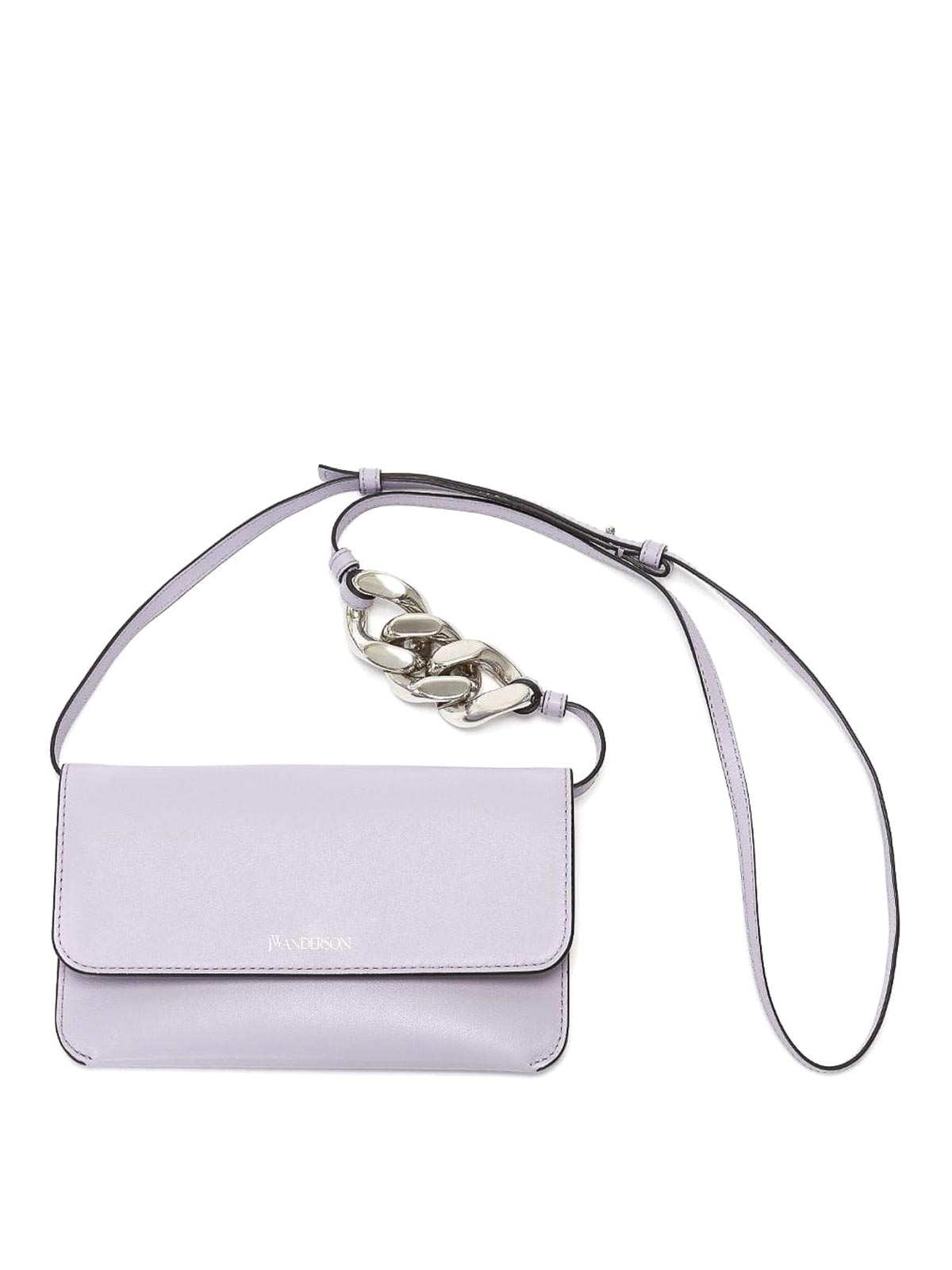 Jw Anderson Chain Phone Pouch In Pink