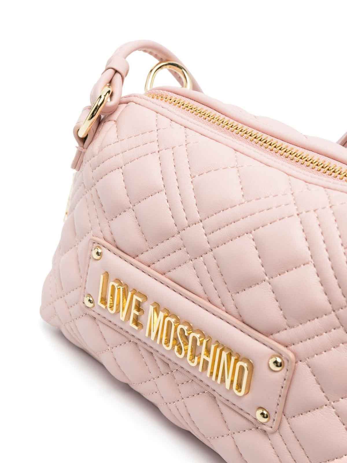 Shop Love Moschino Bolsa De Hombro - Rosado In Pink