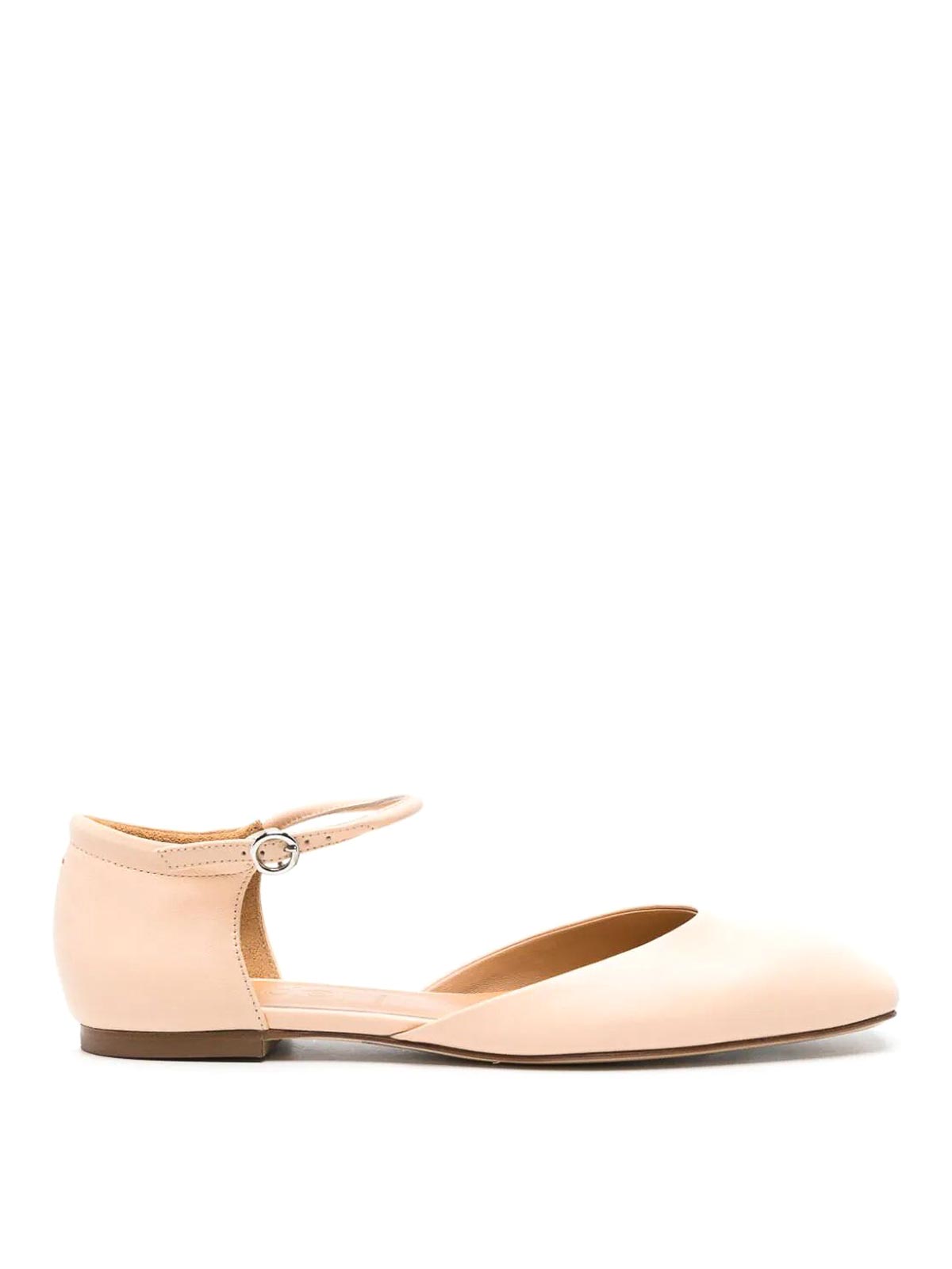 Shop Aeyde Miri Shoes In Nude & Neutrals