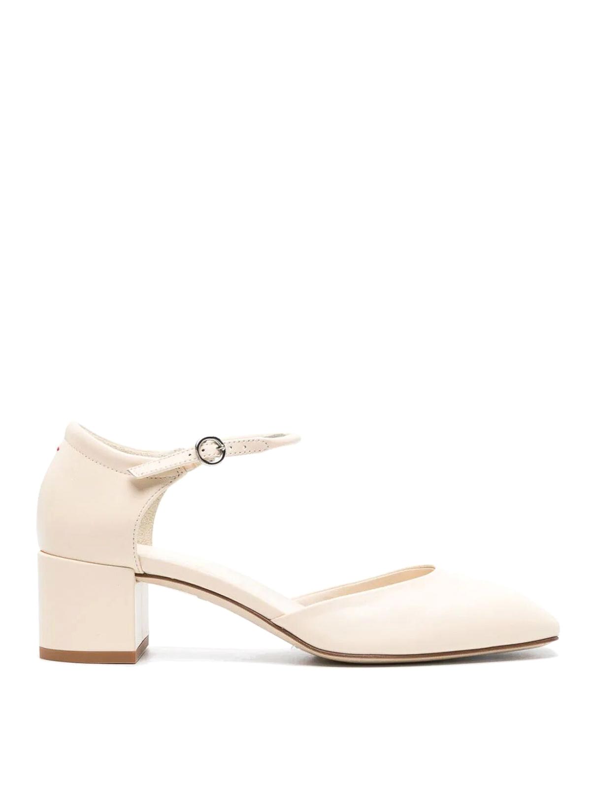 Shop Aeyde Magda Shoes In Nude & Neutrals