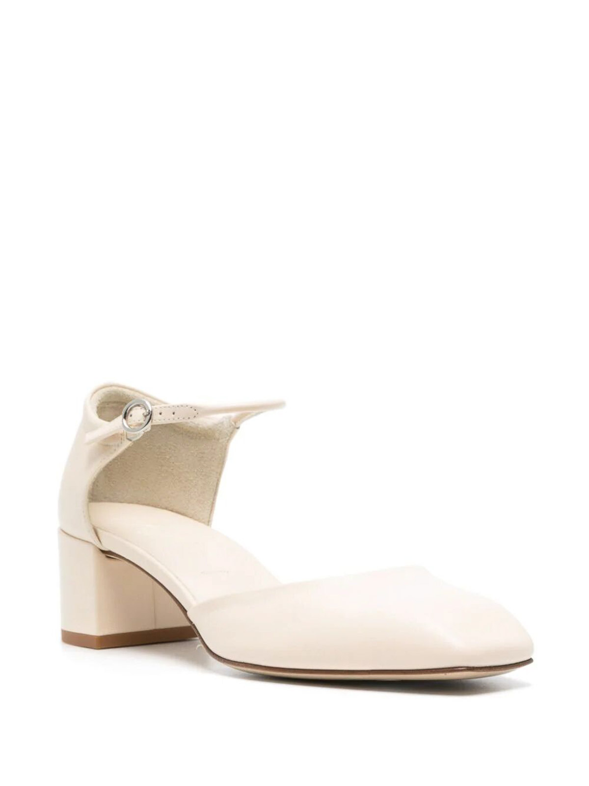 Shop Aeyde Magda Shoes In Nude & Neutrals