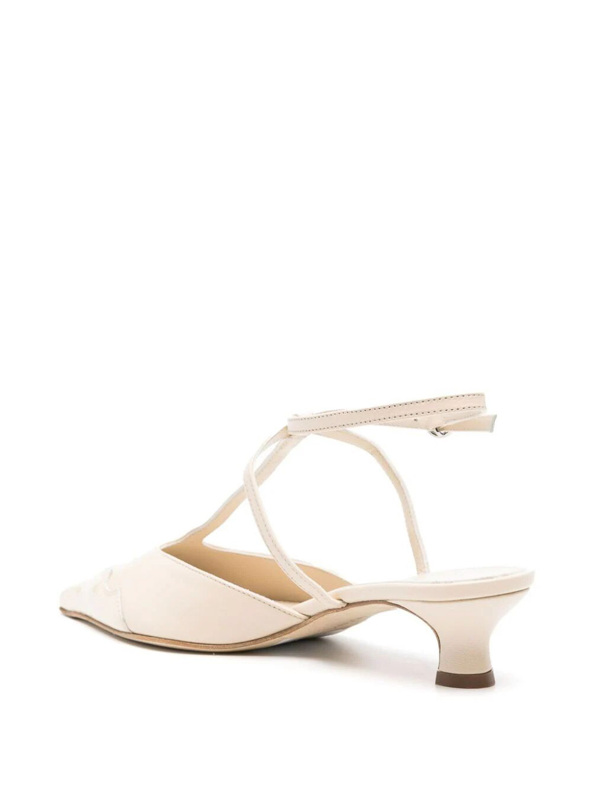 Shop Aeyde Nappa Shoes In Nude & Neutrals